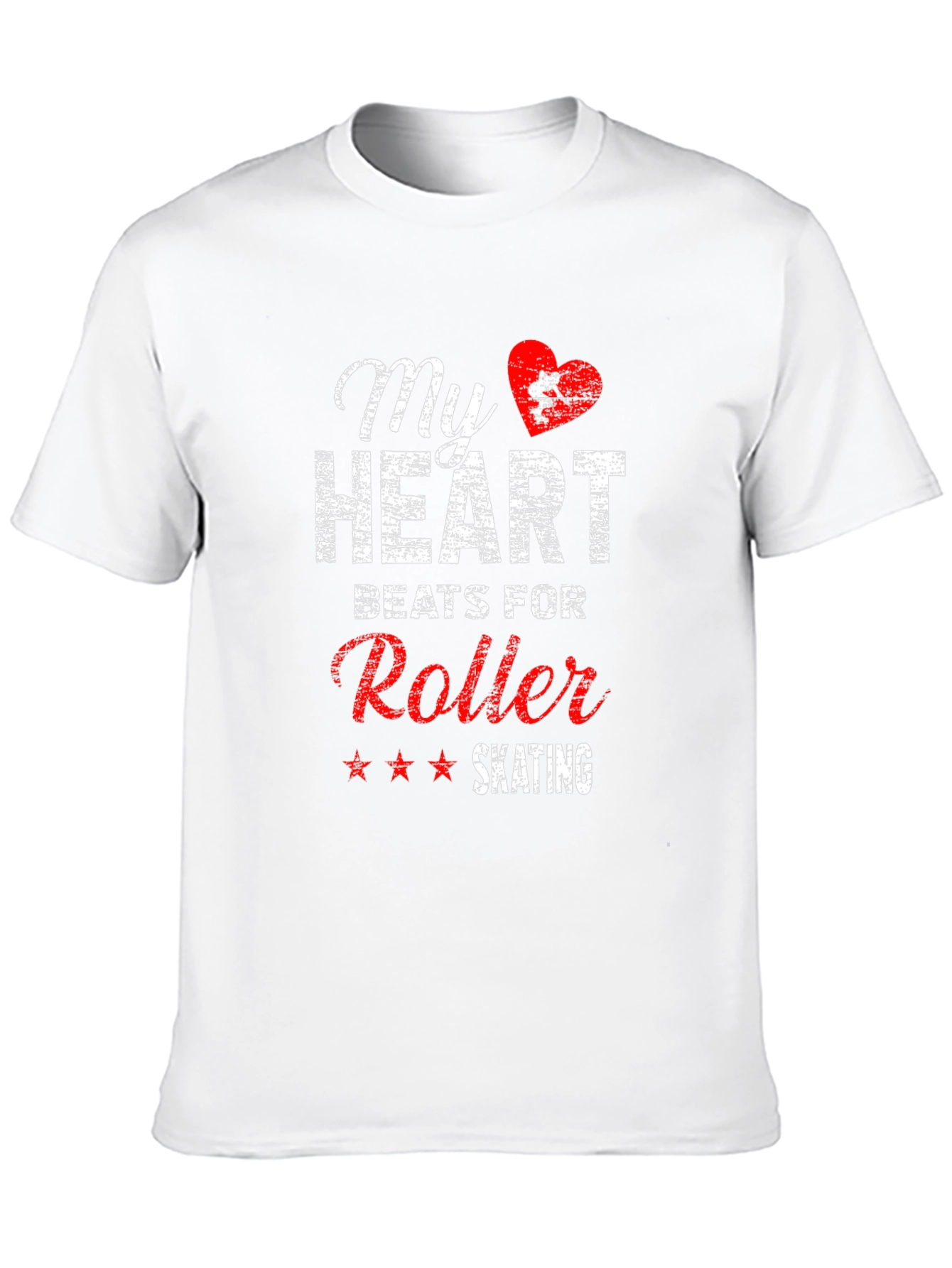 My Heart Beats For Roller Skating Graphic Tee