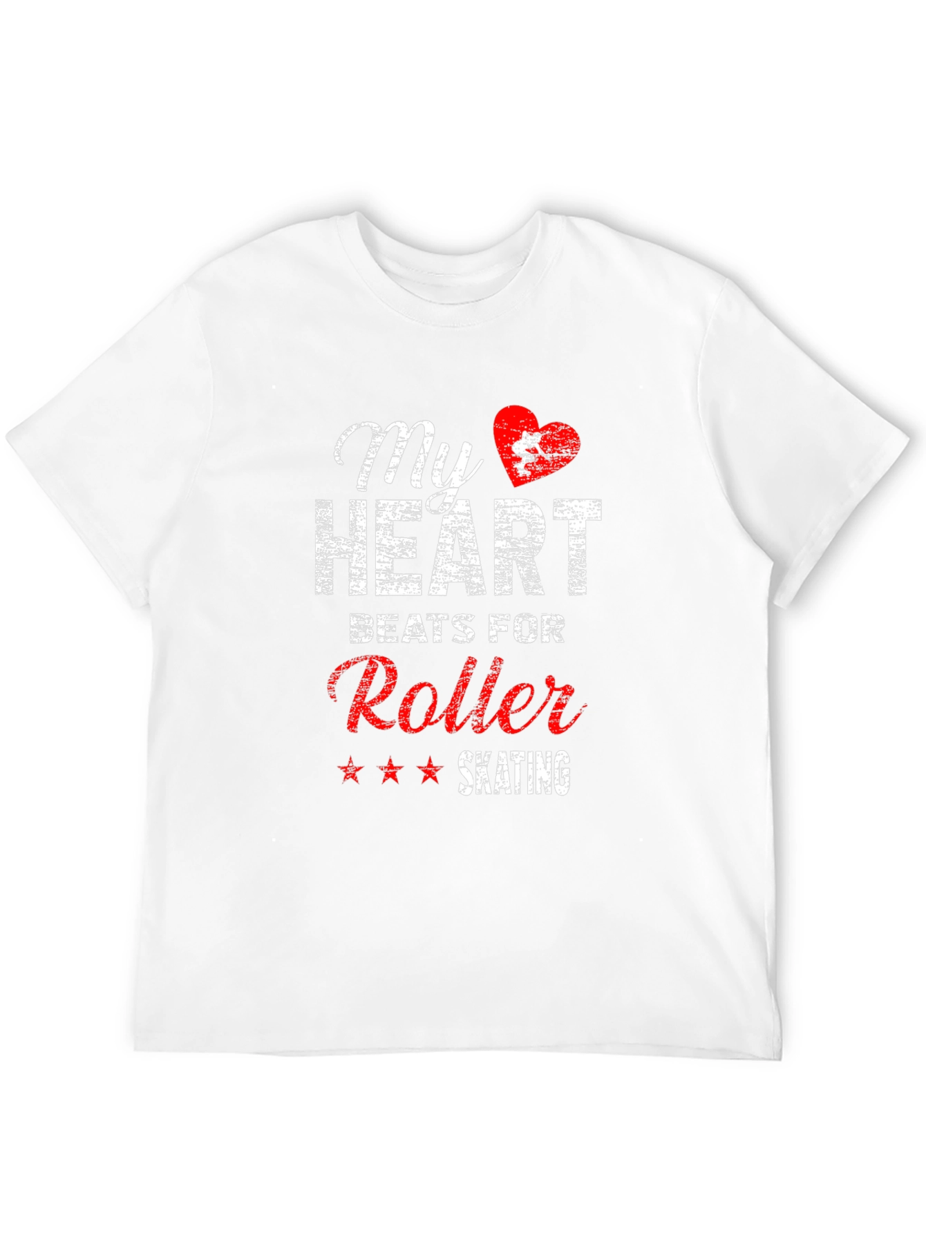 My Heart Beats For Roller Skating Graphic Tee