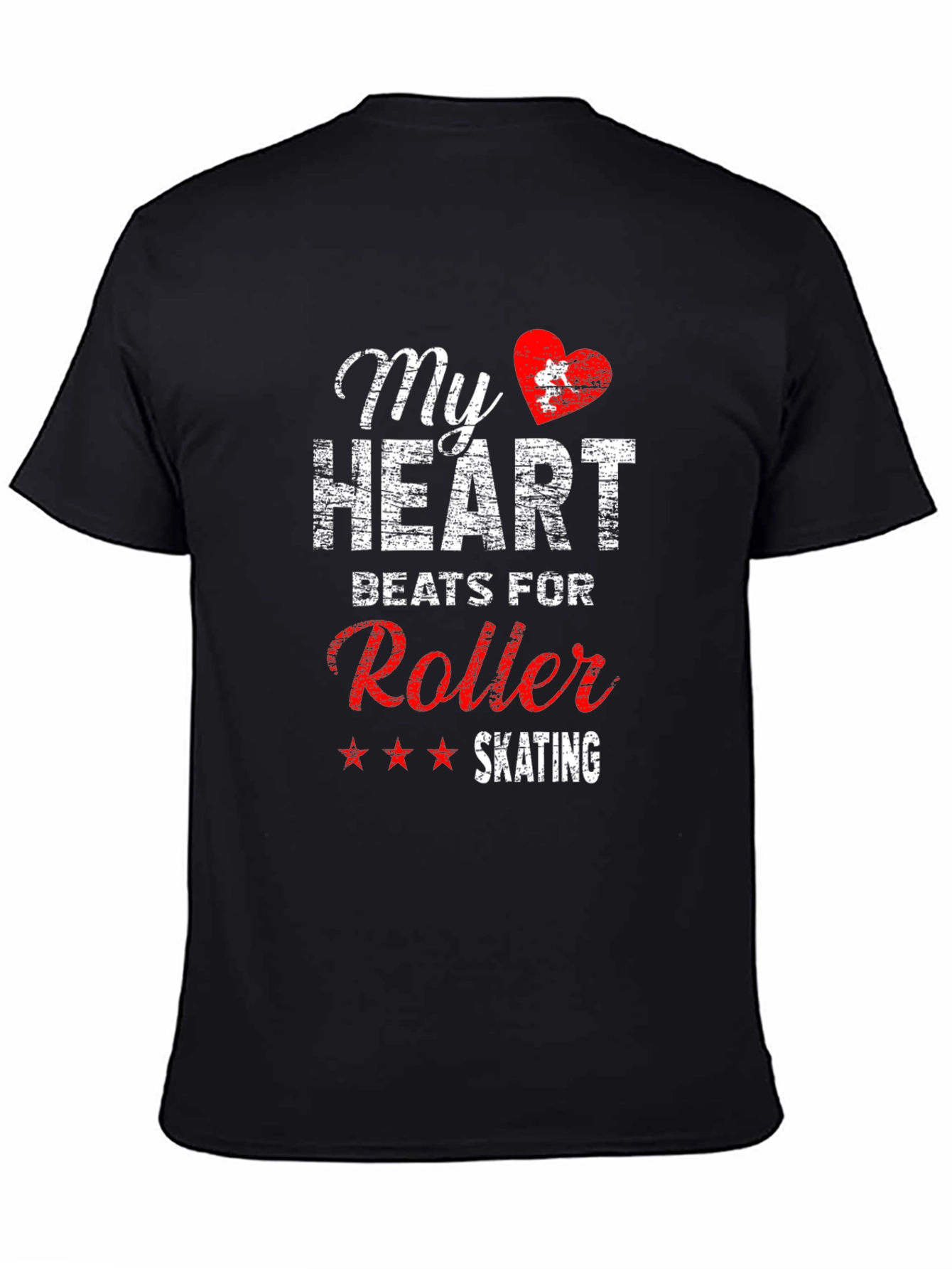 My Heart Beats For Roller Skating Graphic Tee