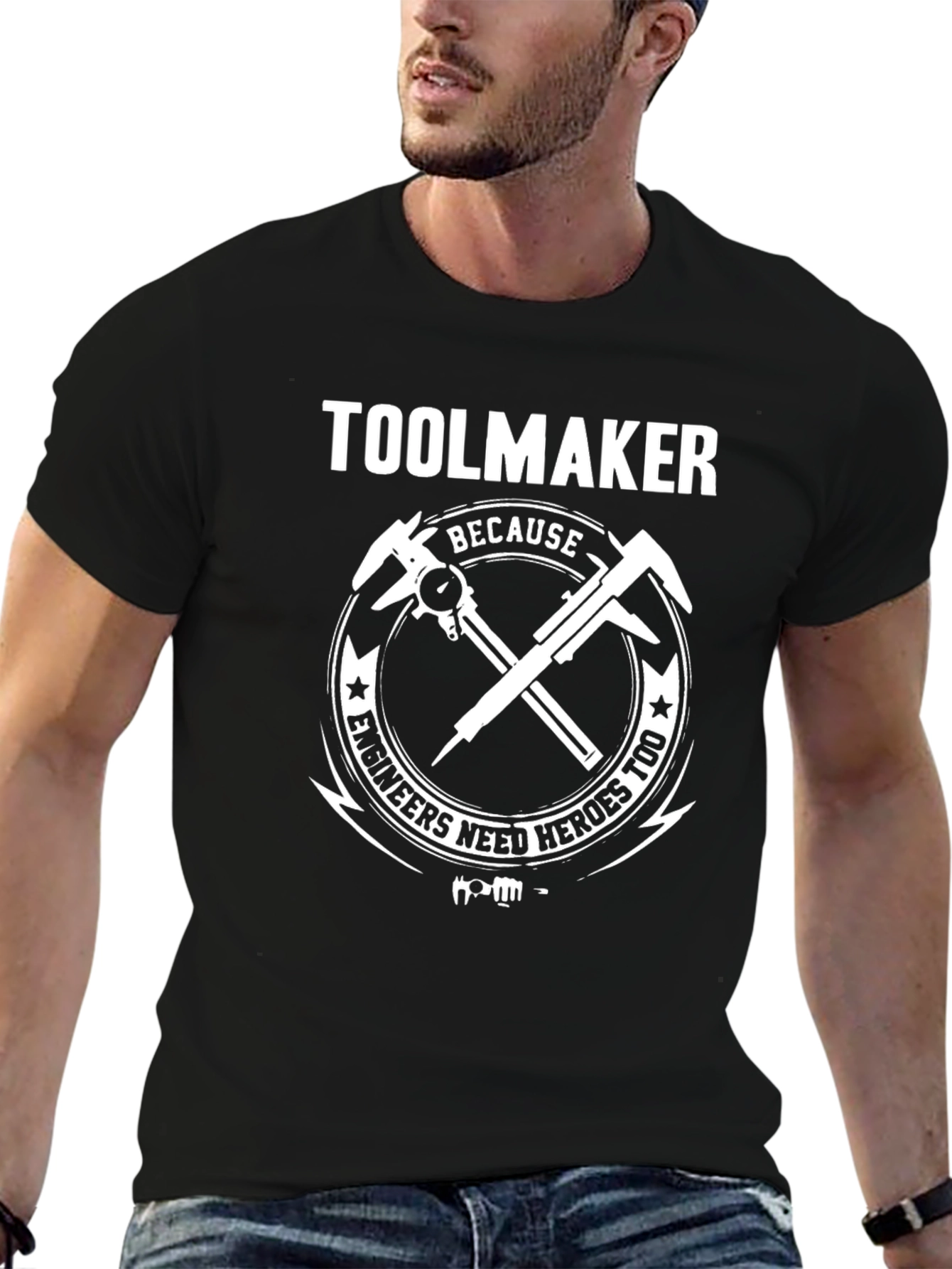 Toolmaker Hero T-Shirt - Engineer Appreciation Gift
