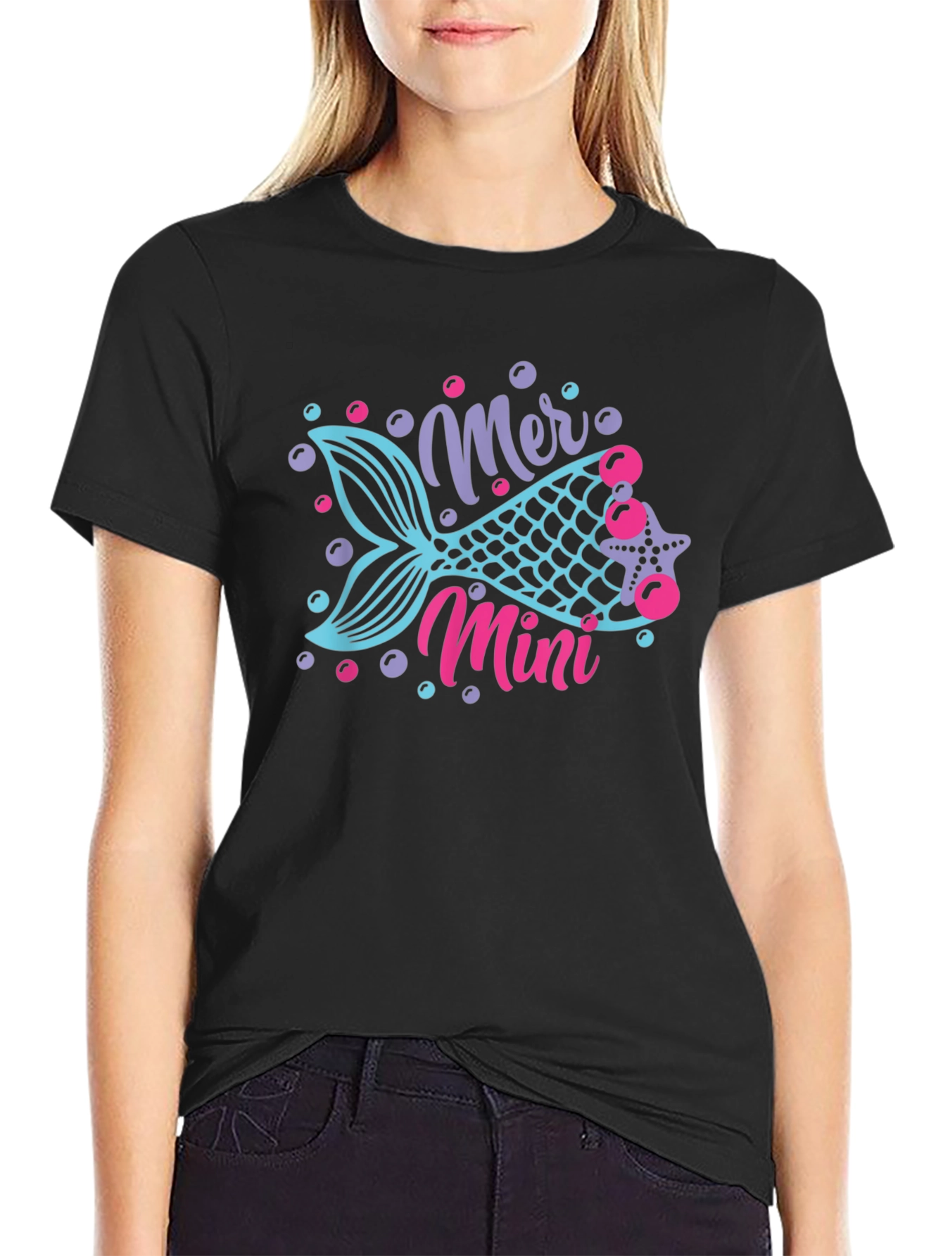 Mer Mini Mermaid Graphic Tee