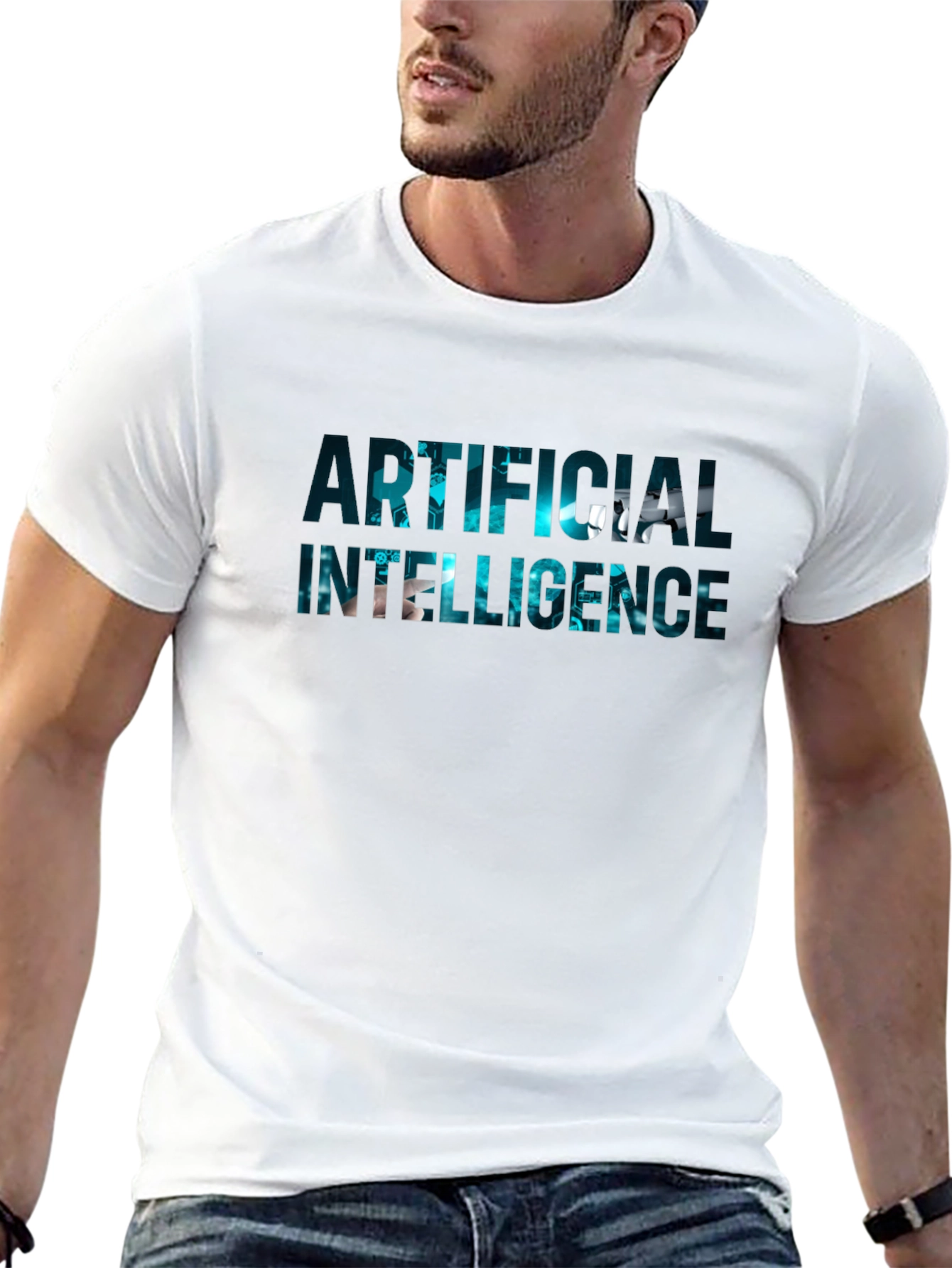 Artificial Intelligence Graphic T-Shirt - Tech Style