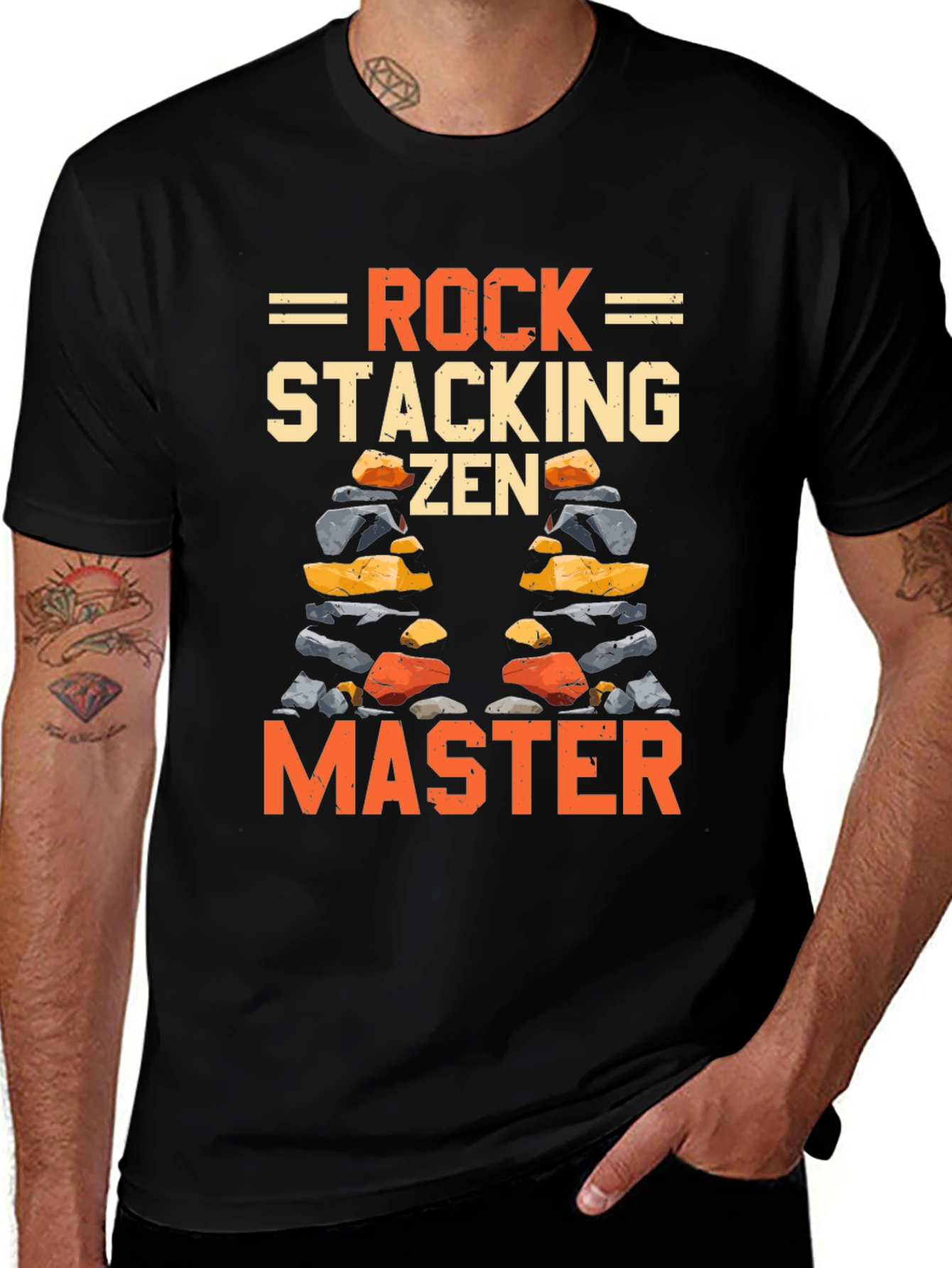 Rock Stacking Zen Master T-Shirt