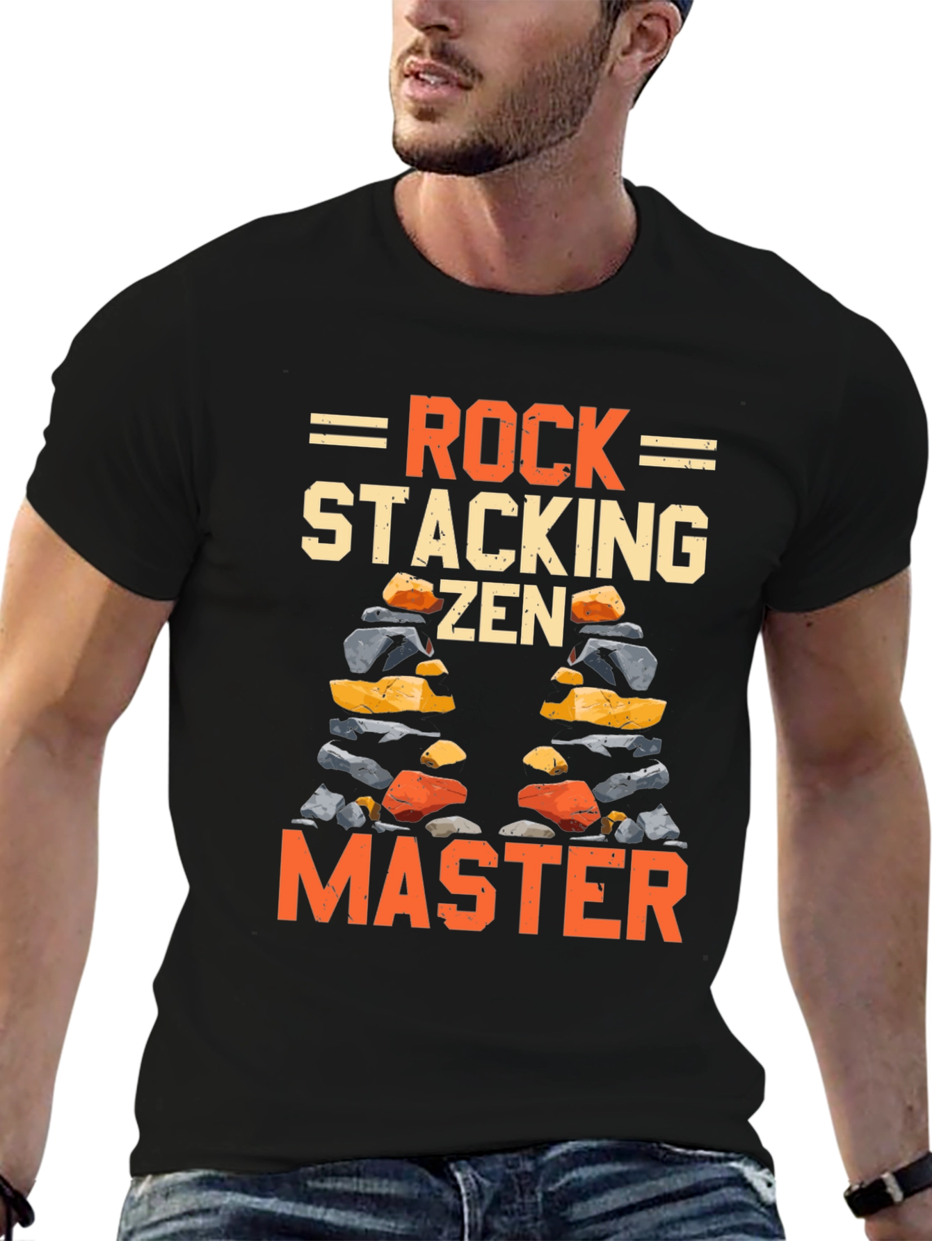 Rock Stacking Zen Master T-Shirt