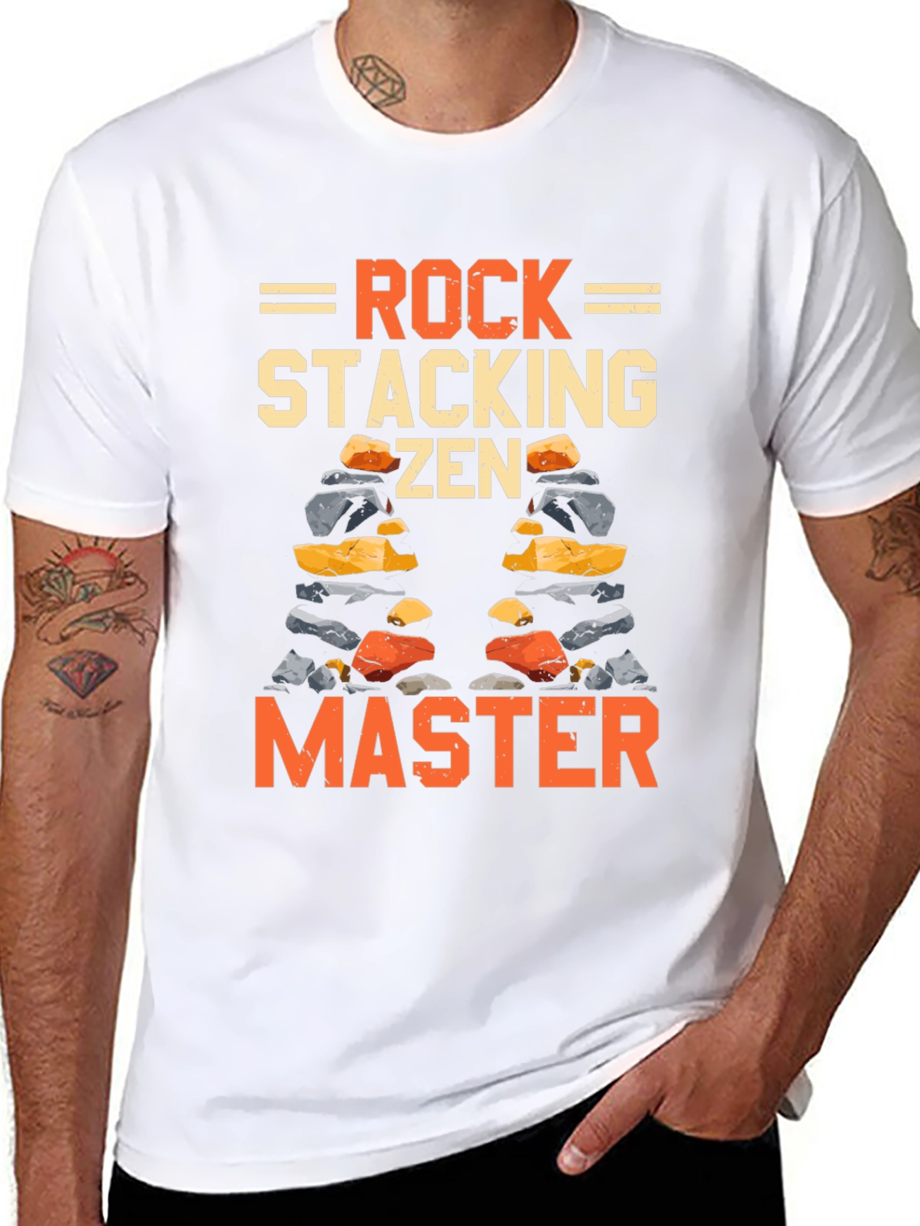 Rock Stacking Zen Master T-Shirt