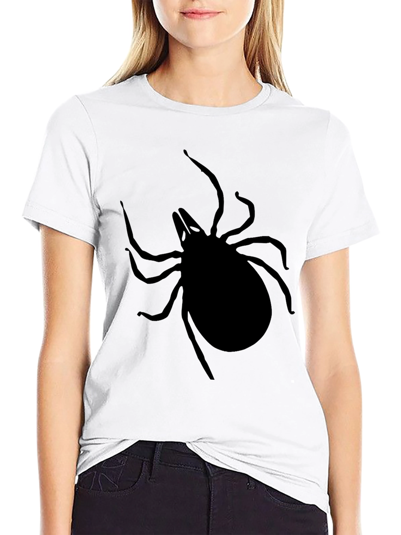 Black Tick Graphic Tee - Entomologist Humor Shirt