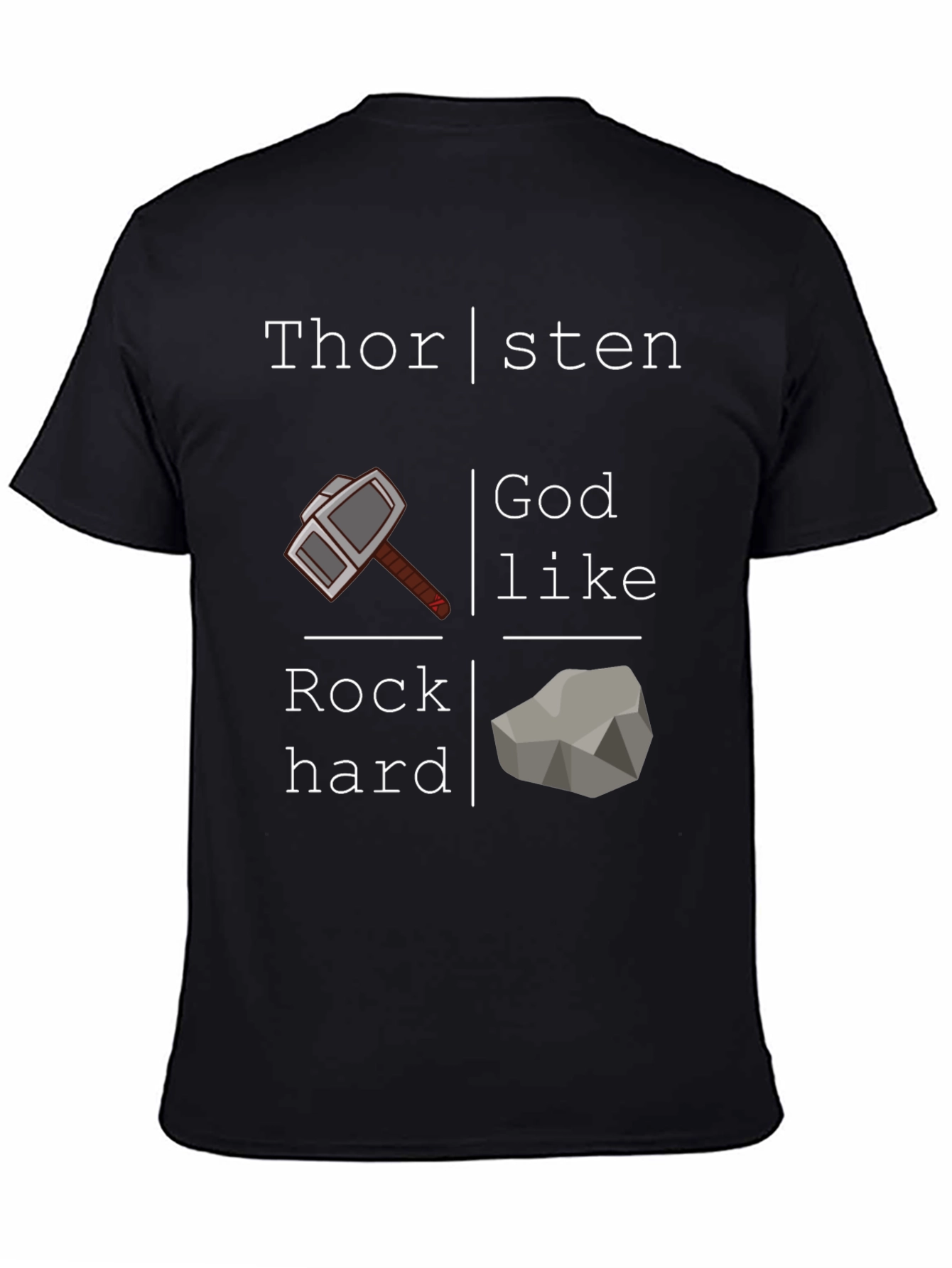 Thorsten Godlike Rock Hard Graphic T-Shirt