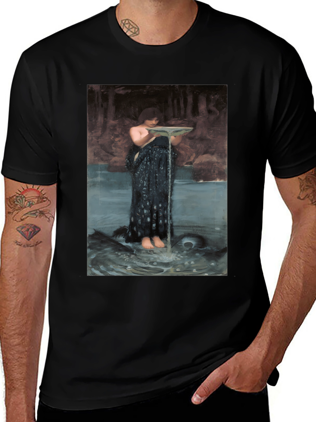 Ophelia T-Shirt - Fine Art Inspired