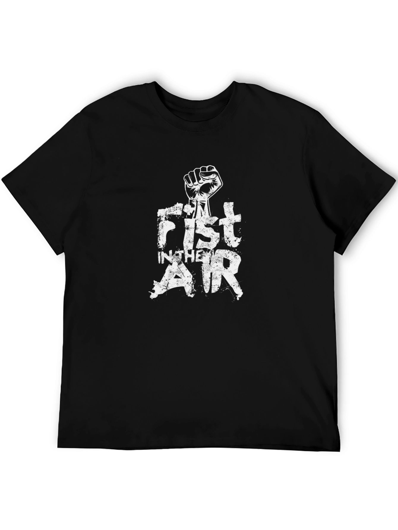 Fist in the Air Graphic Tee - Black