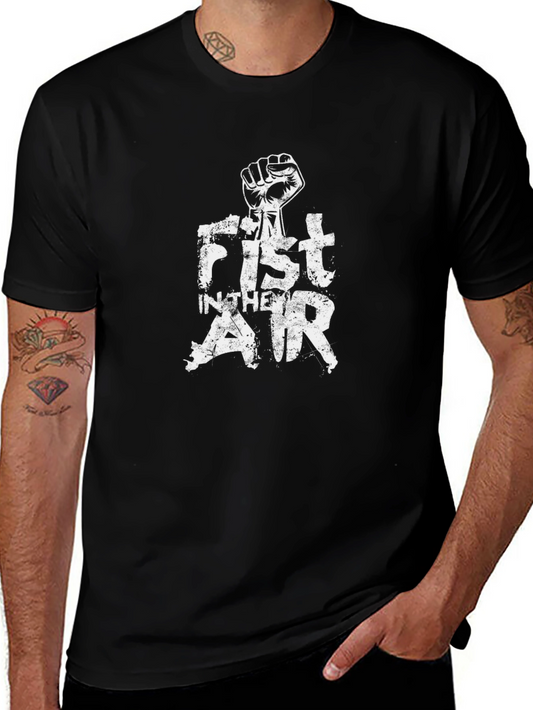 Fist in the Air Graphic Tee - Black