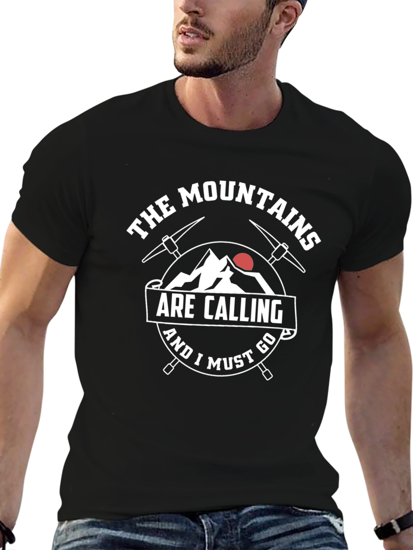 The Mountains Are Calling T-Shirt Adventure Awaits