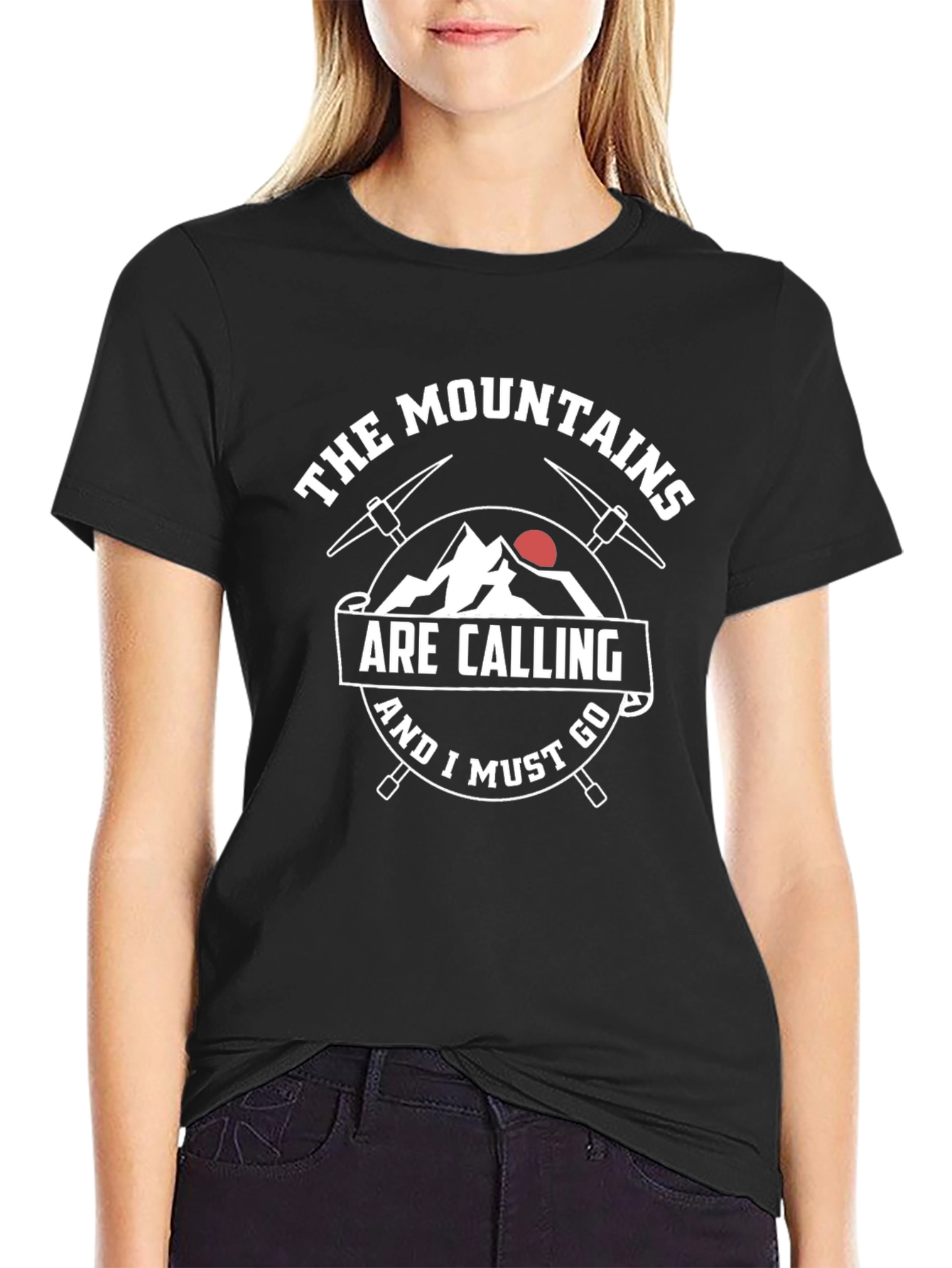 The Mountains Are Calling T-Shirt Adventure Awaits
