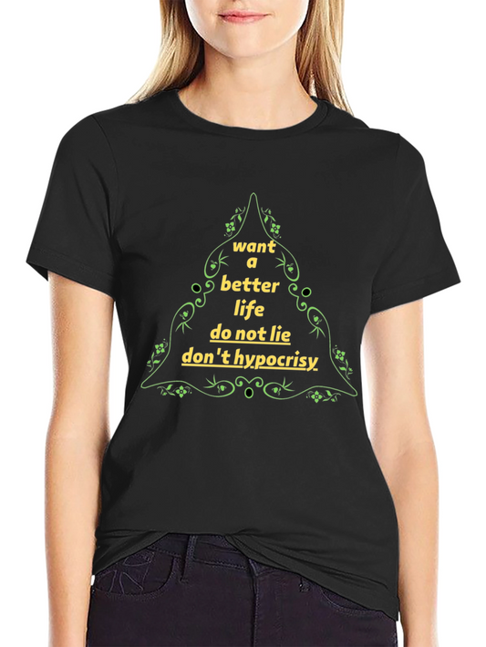 Better Life Graphic Tee - Ethical Statement T-Shirt