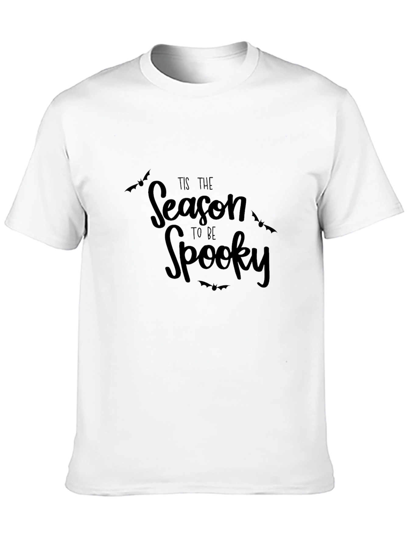 Tis The Season to Be Spooky Black T-Shirt