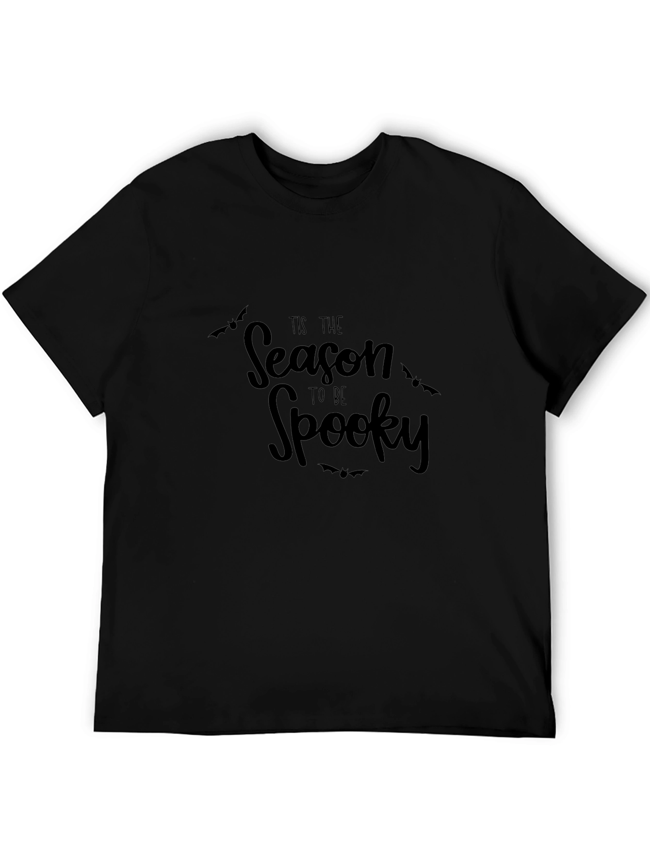 Tis The Season to Be Spooky Black T-Shirt
