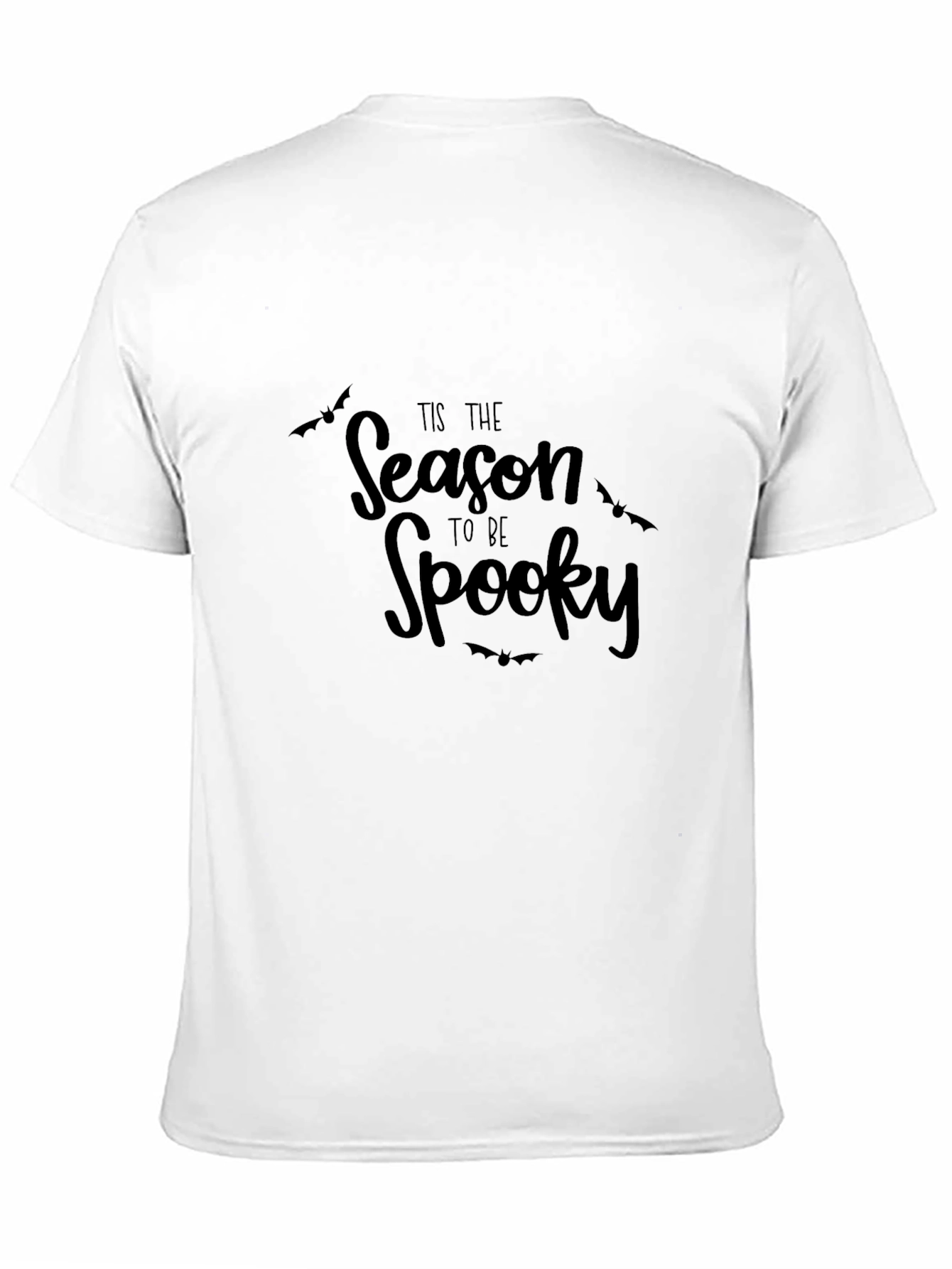 Tis The Season to Be Spooky Black T-Shirt