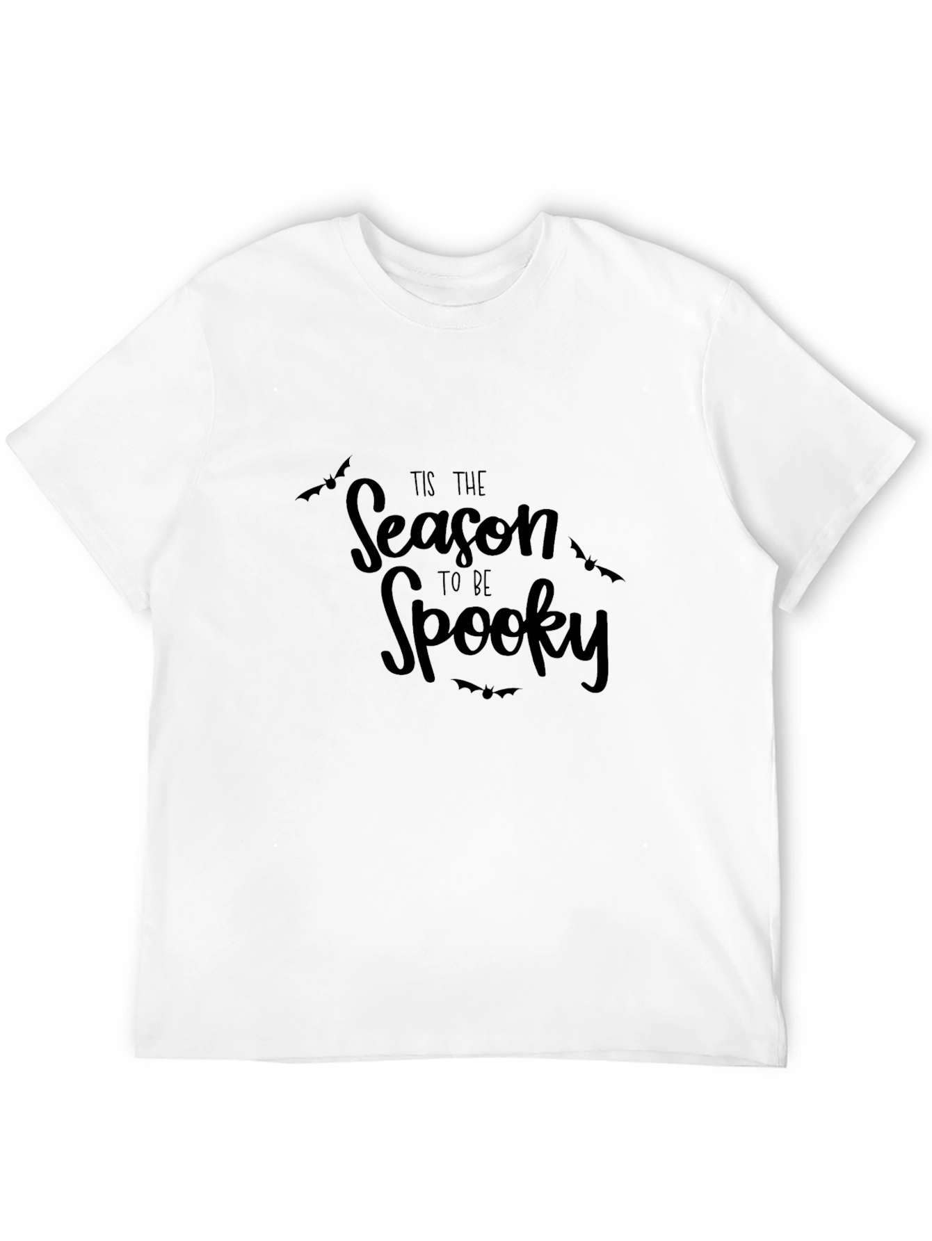 Tis The Season to Be Spooky Black T-Shirt