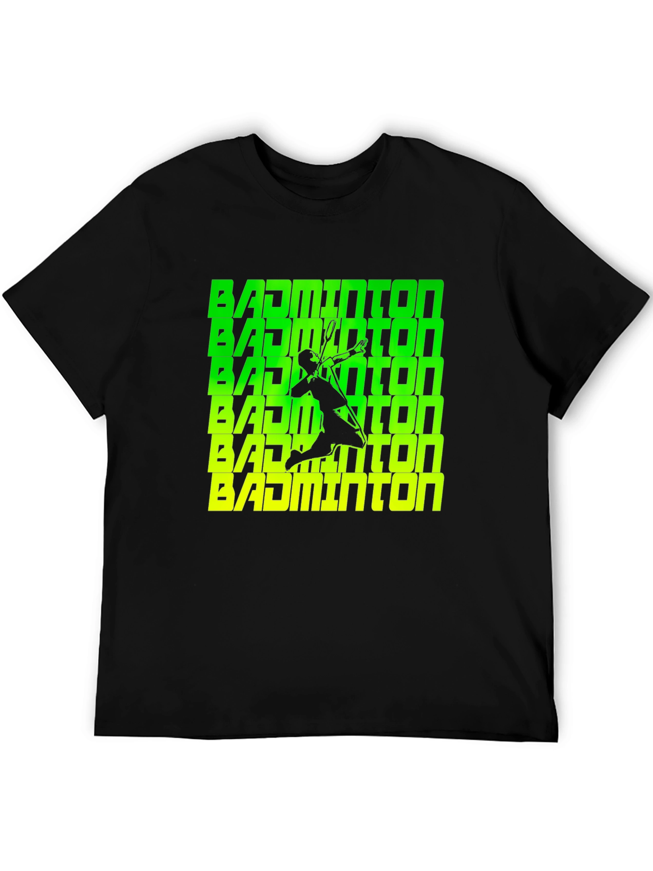 Badminton Player Graphic Tee