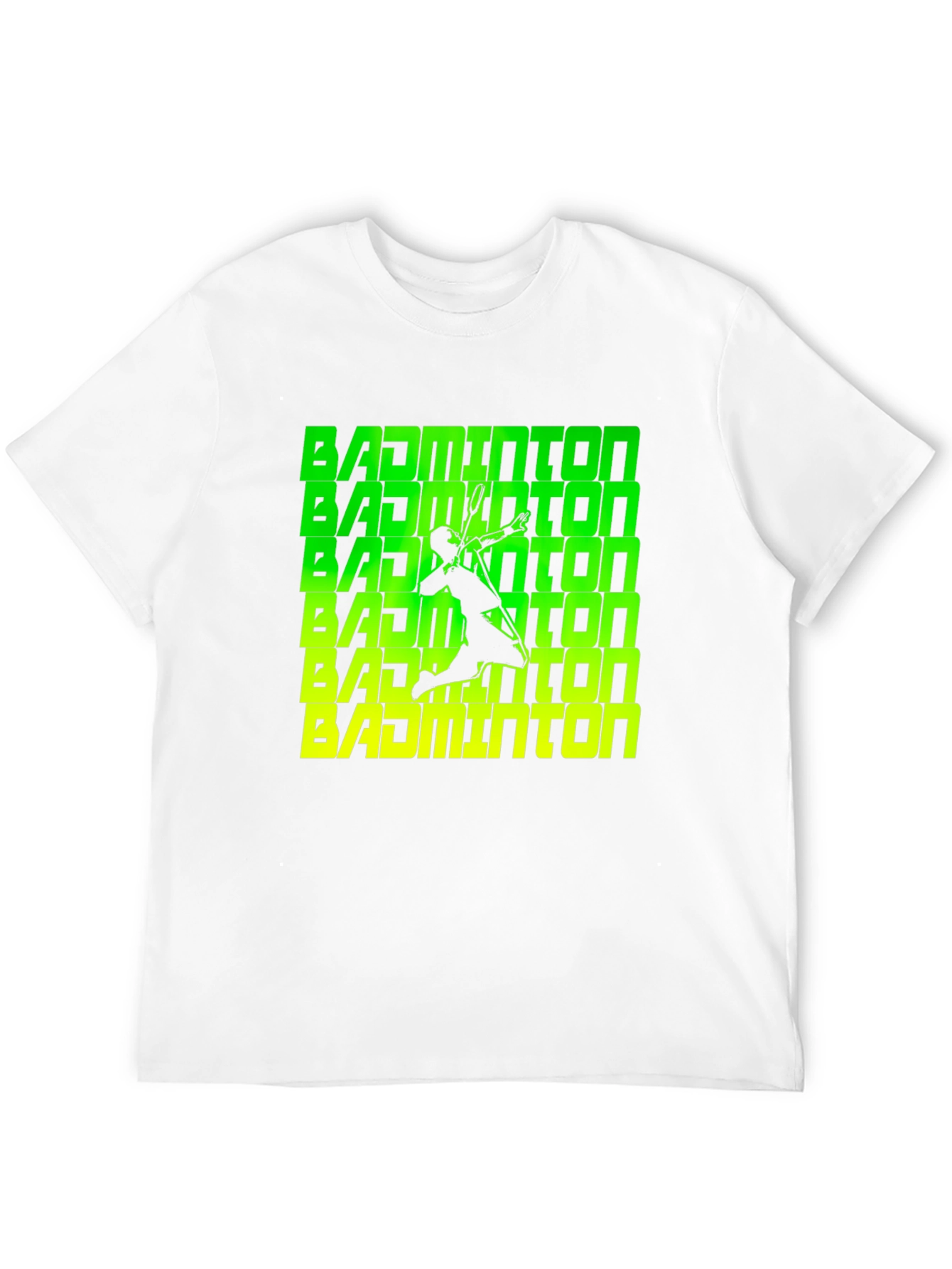 Badminton Player Graphic Tee