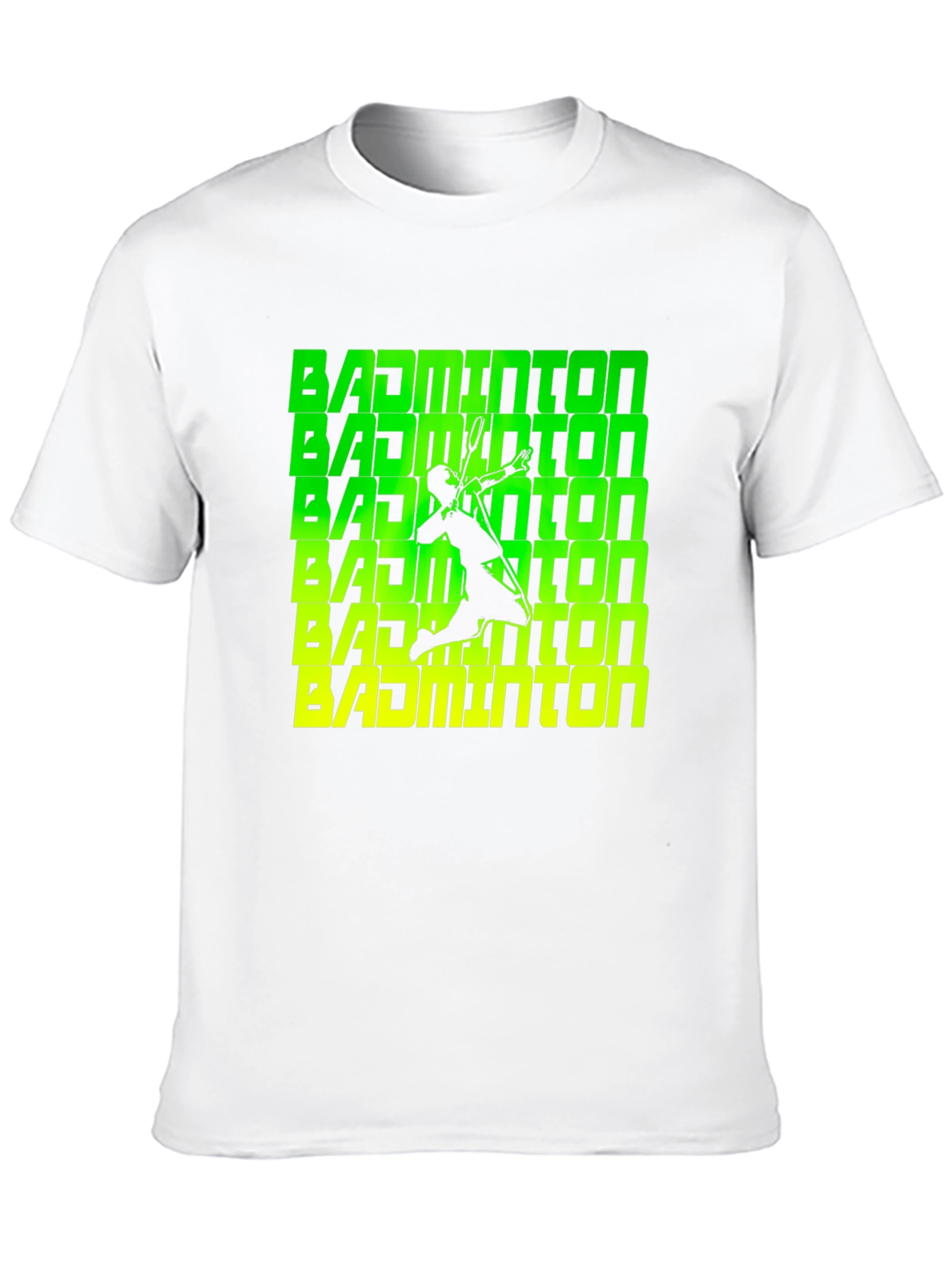 Badminton Player Graphic Tee