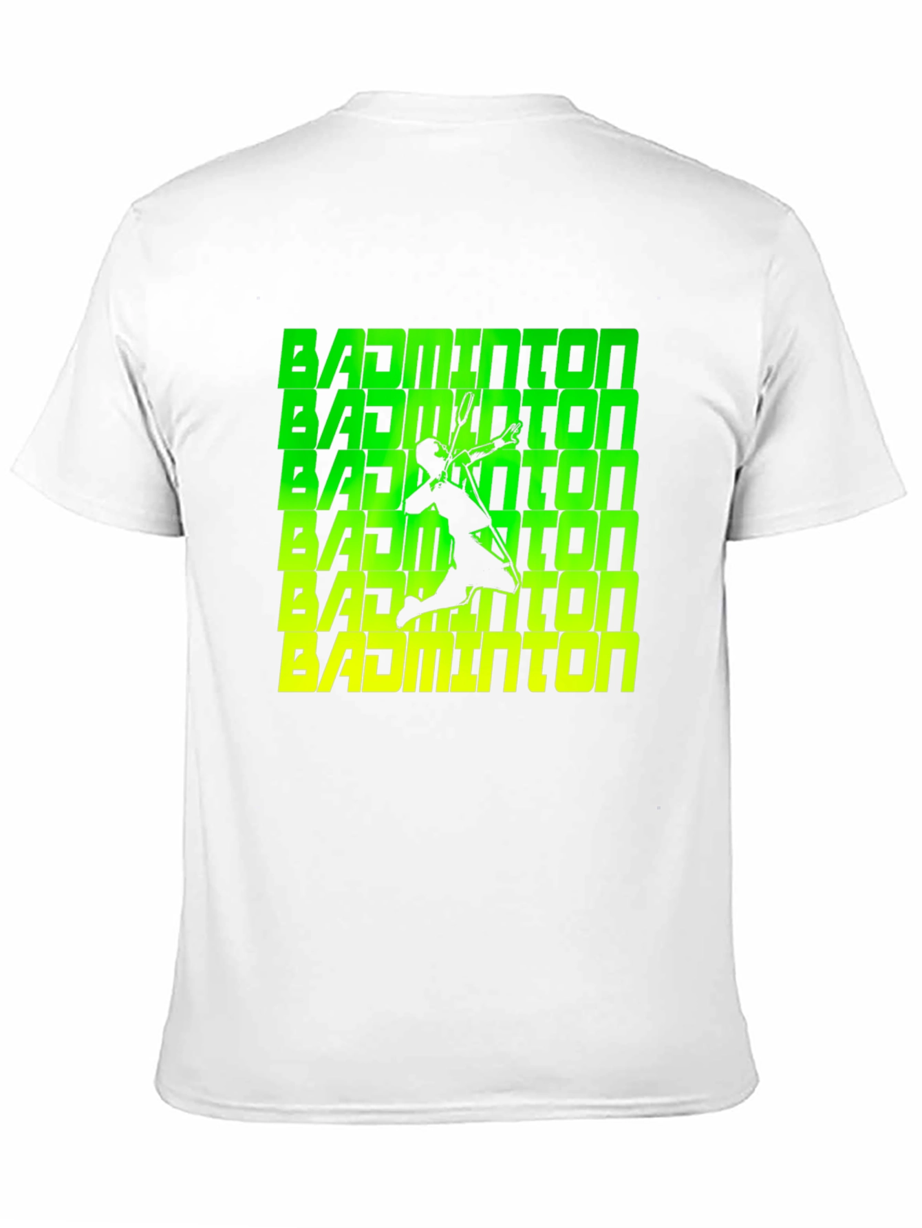 Badminton Player Graphic Tee