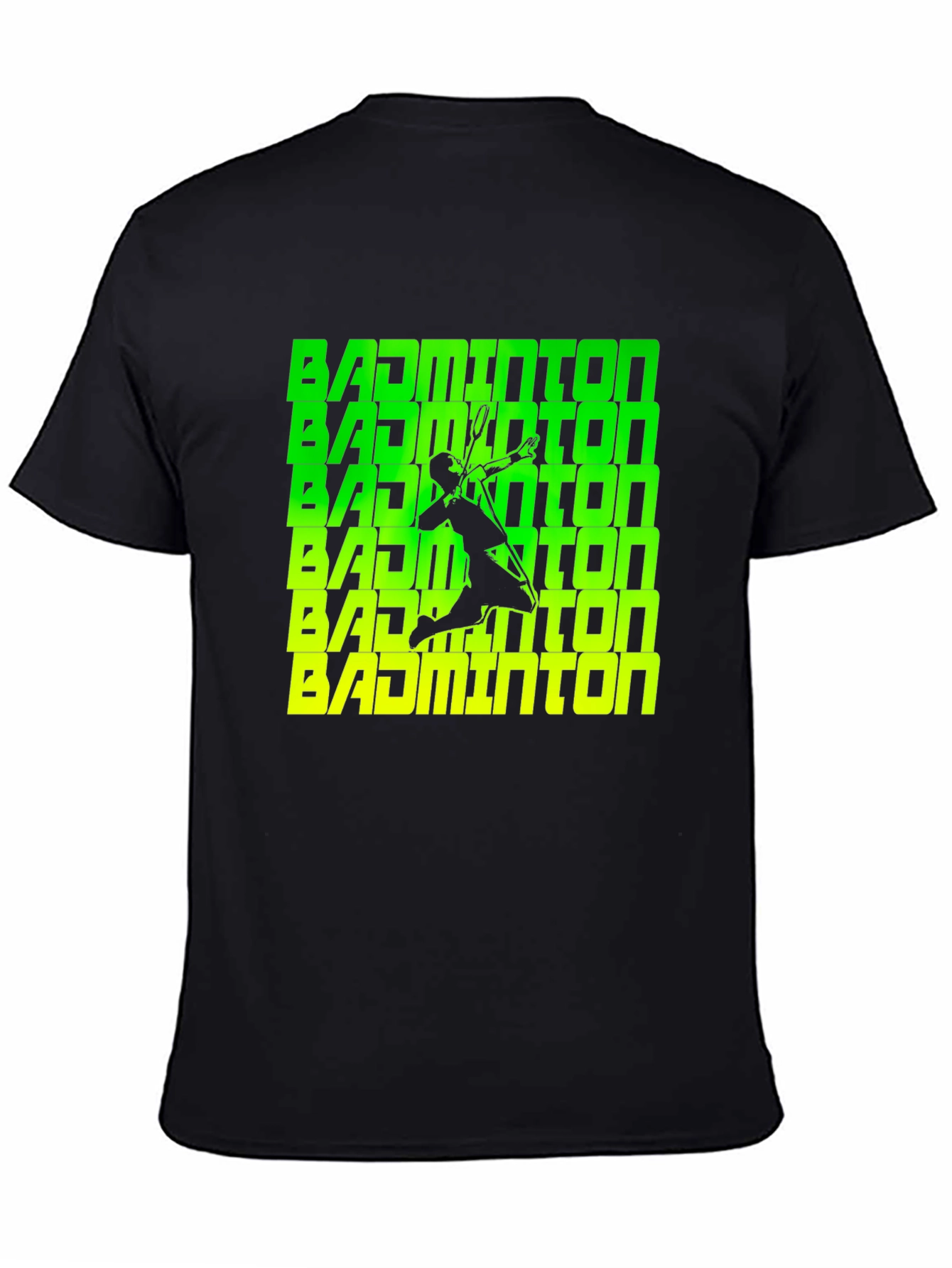 Badminton Player Graphic Tee