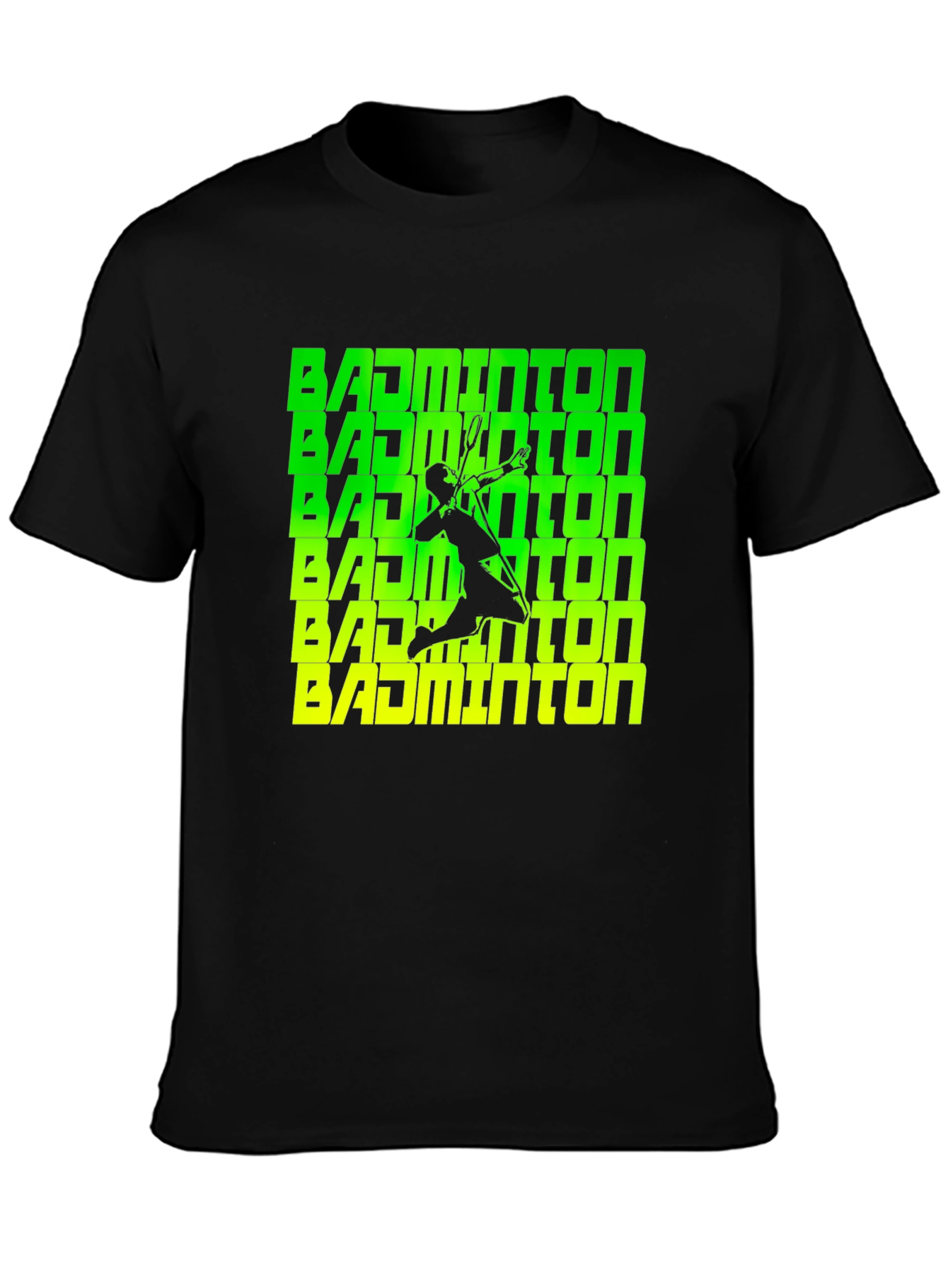 Badminton Player Graphic Tee