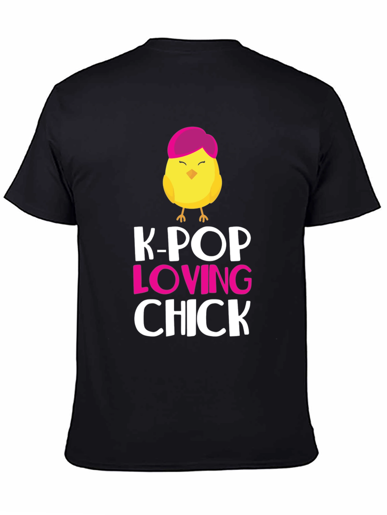 K-Pop Loving Chick T-Shirt Cute Graphic Tee