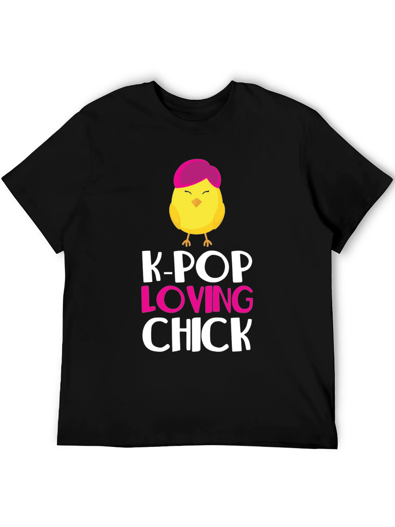 K-Pop Loving Chick T-Shirt Cute Graphic Tee