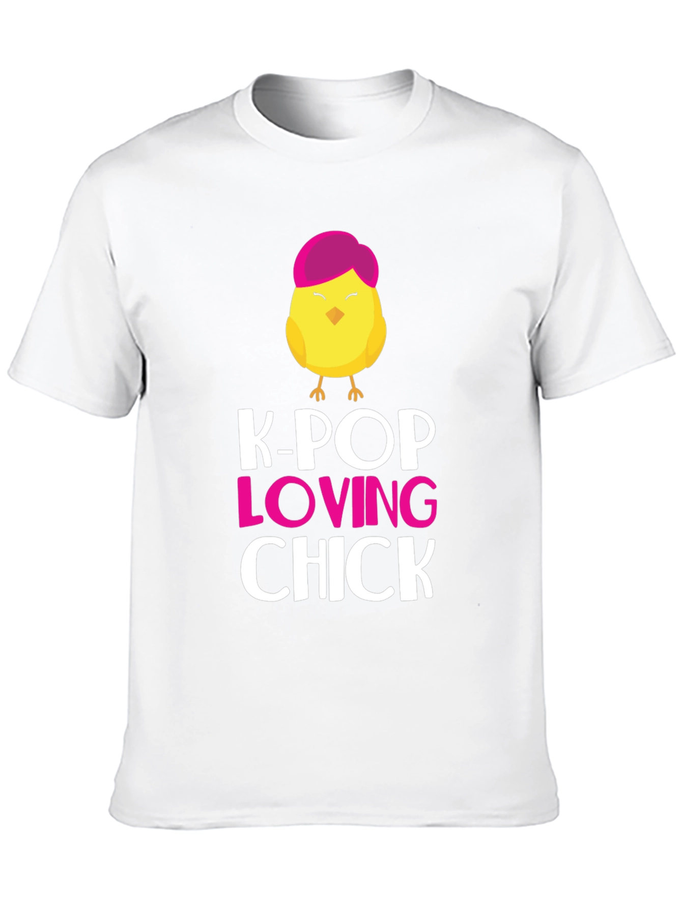 K-Pop Loving Chick T-Shirt Cute Graphic Tee