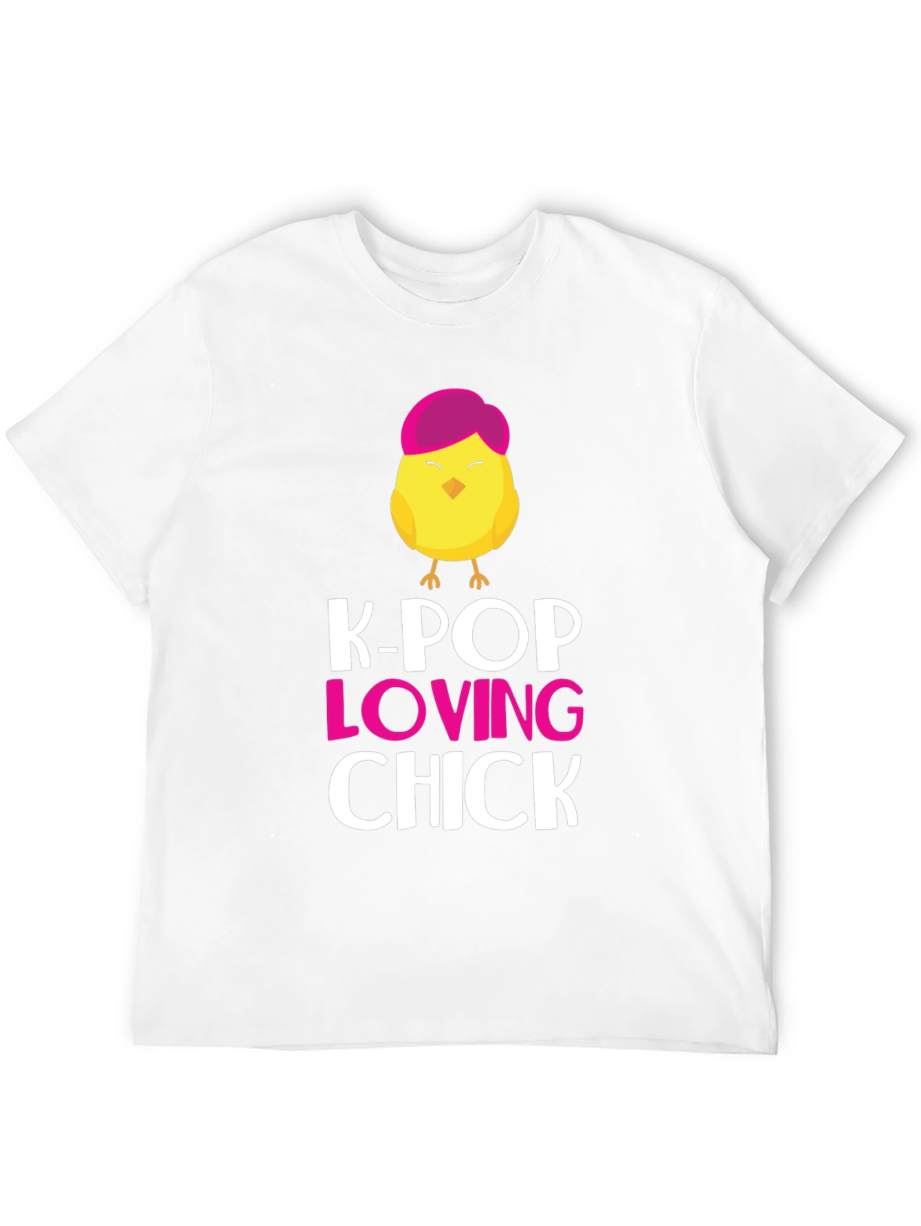 K-Pop Loving Chick T-Shirt Cute Graphic Tee