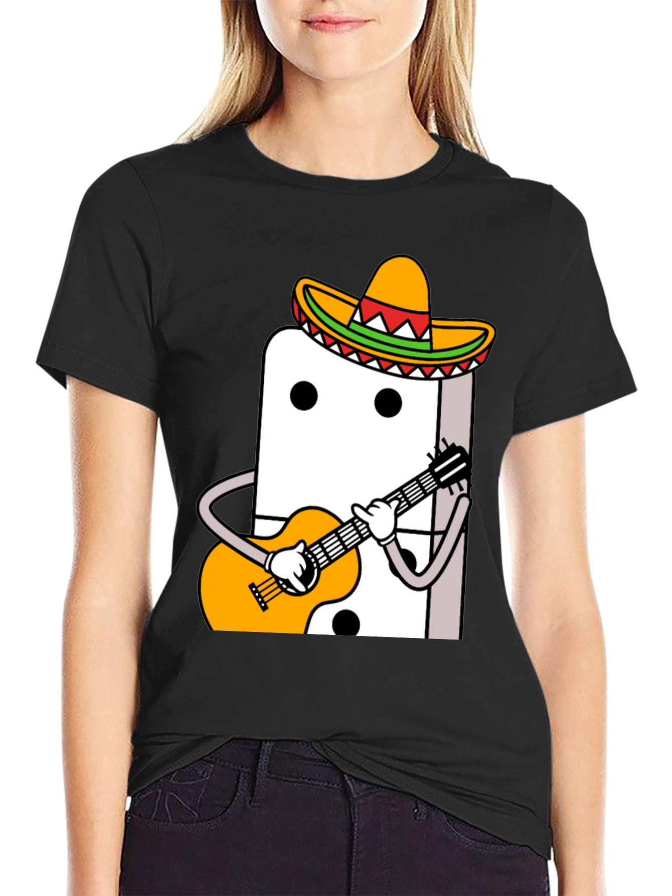 Domino Mariachi T-Shirt - Playful Graphic Tee