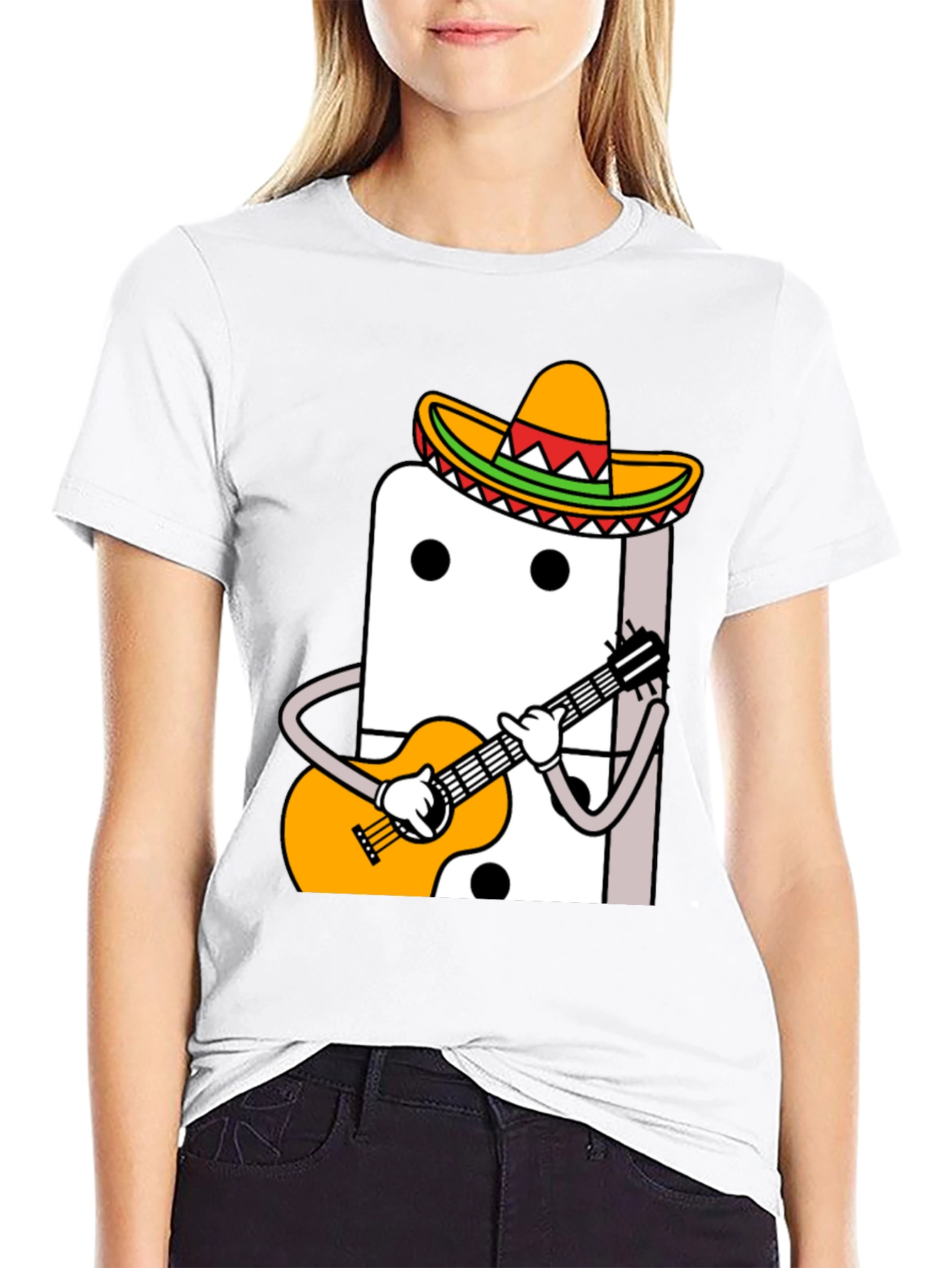 Domino Mariachi T-Shirt - Playful Graphic Tee