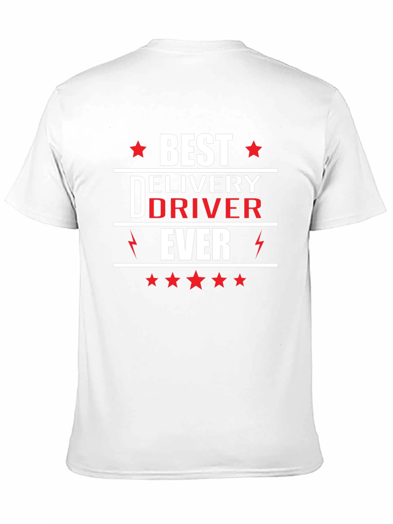 Best Delivery Driver Ever Black T-Shirt
