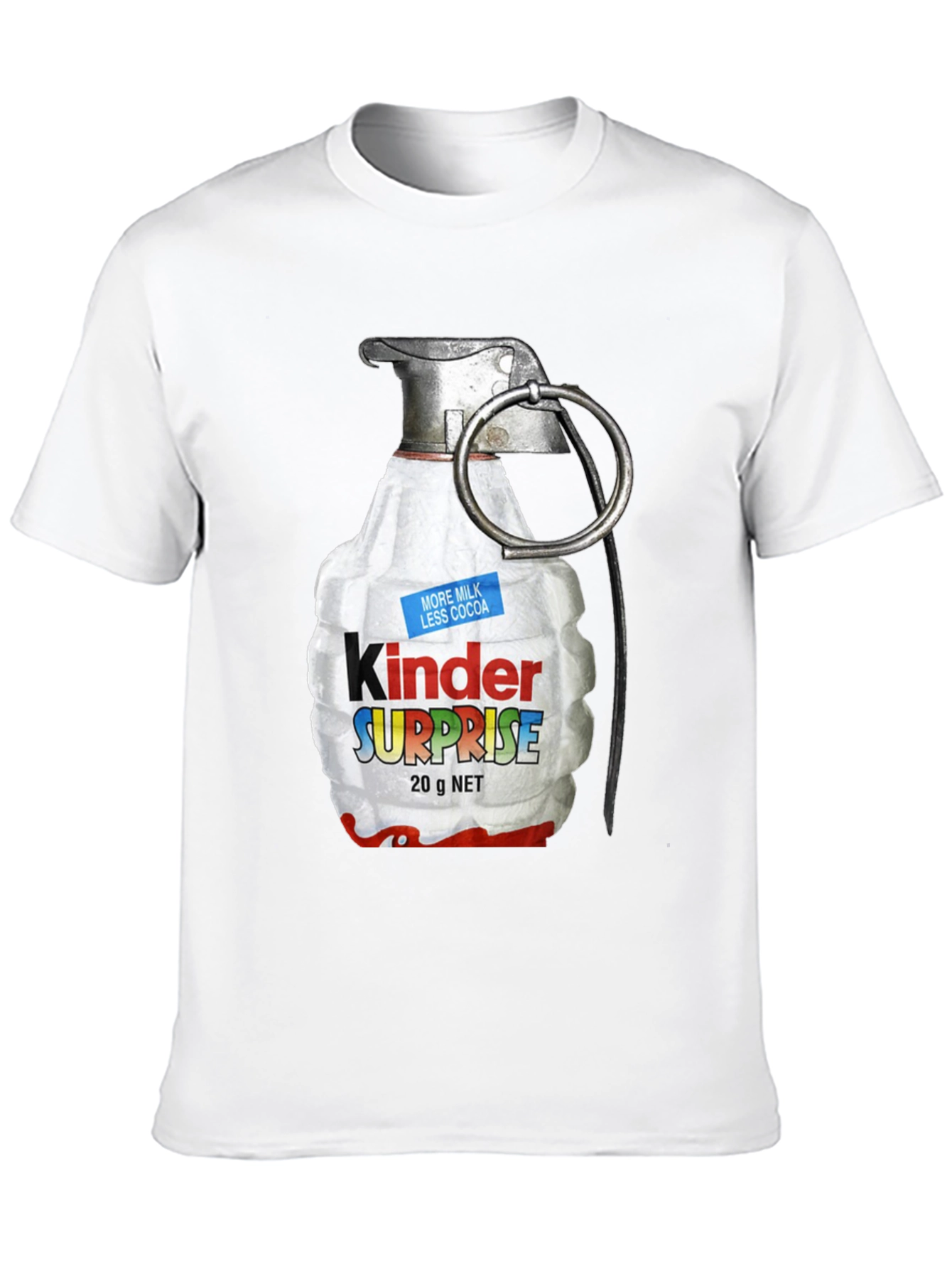 Kinder Surprise Grenade T-Shirt - Funny Novelty Tee