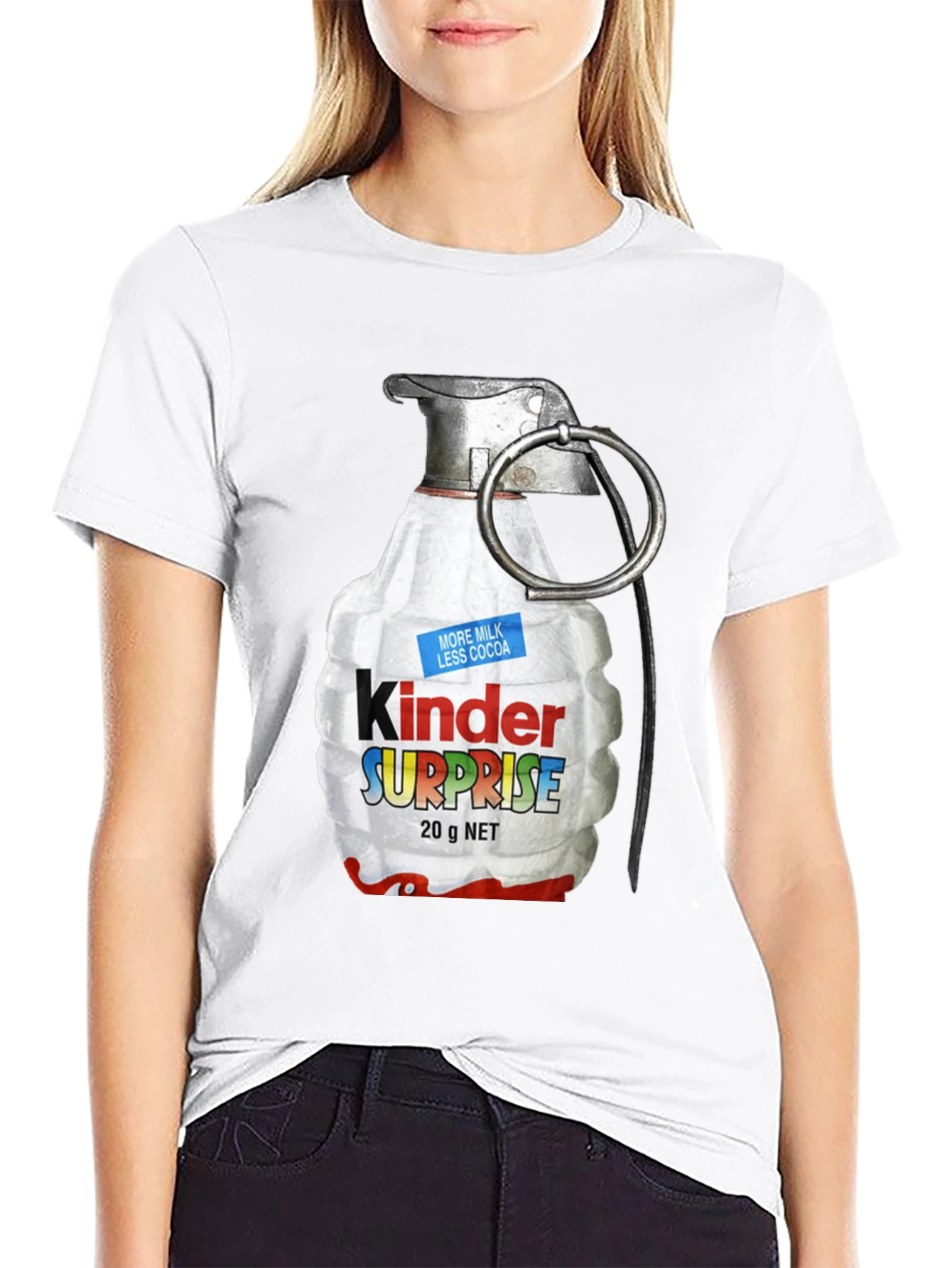 Kinder Surprise Grenade T-Shirt - Funny Novelty Tee