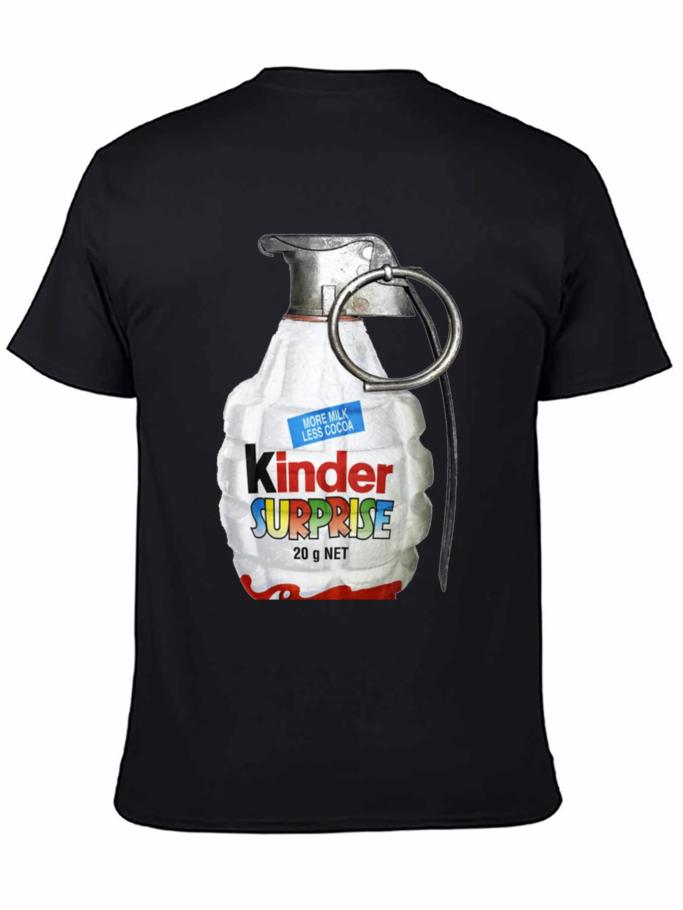 Kinder Surprise Grenade T-Shirt - Funny Novelty Tee