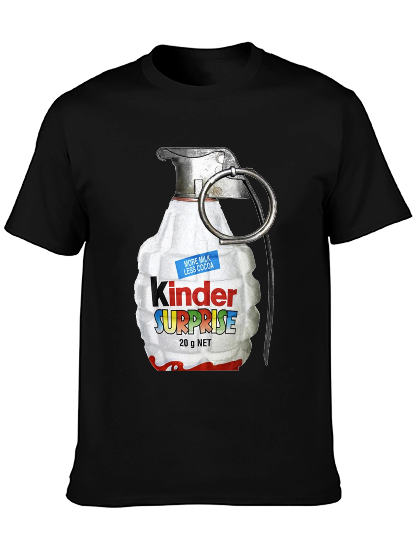 Kinder Surprise Grenade T-Shirt - Funny Novelty Tee