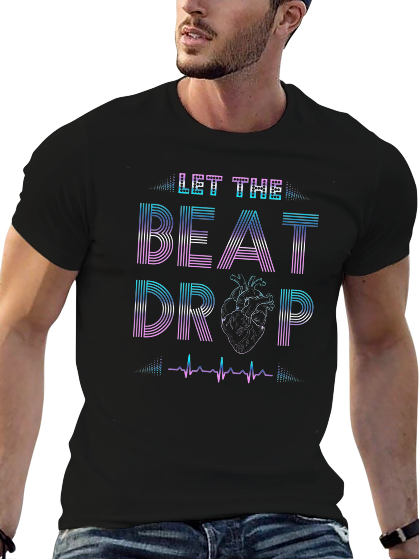 Let the Beat Drop Graphic Tee