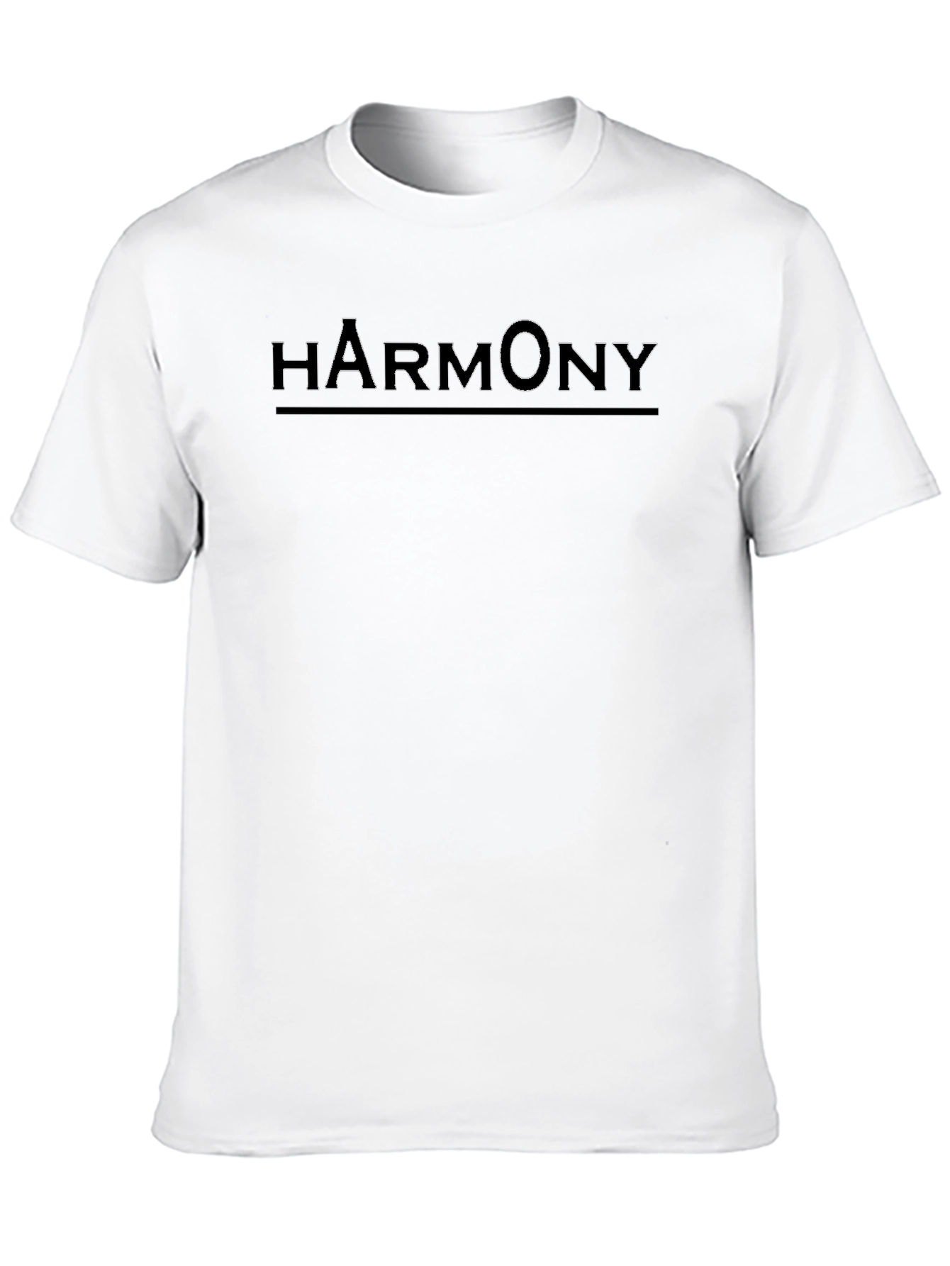 Harmony Graphic Black T-Shirt | Modern Style