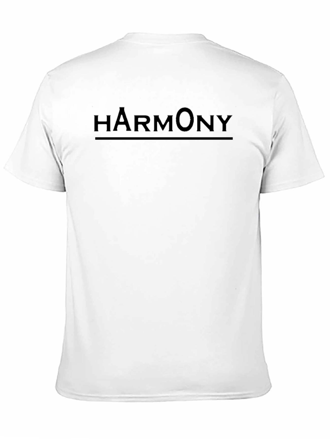 Harmony Graphic Black T-Shirt | Modern Style