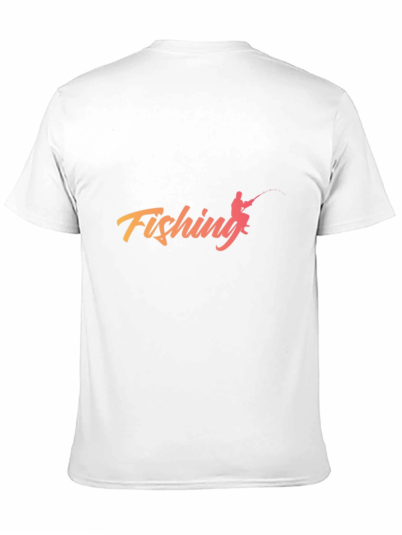 Fishing Graphic Tee - Black Cotton Comfort