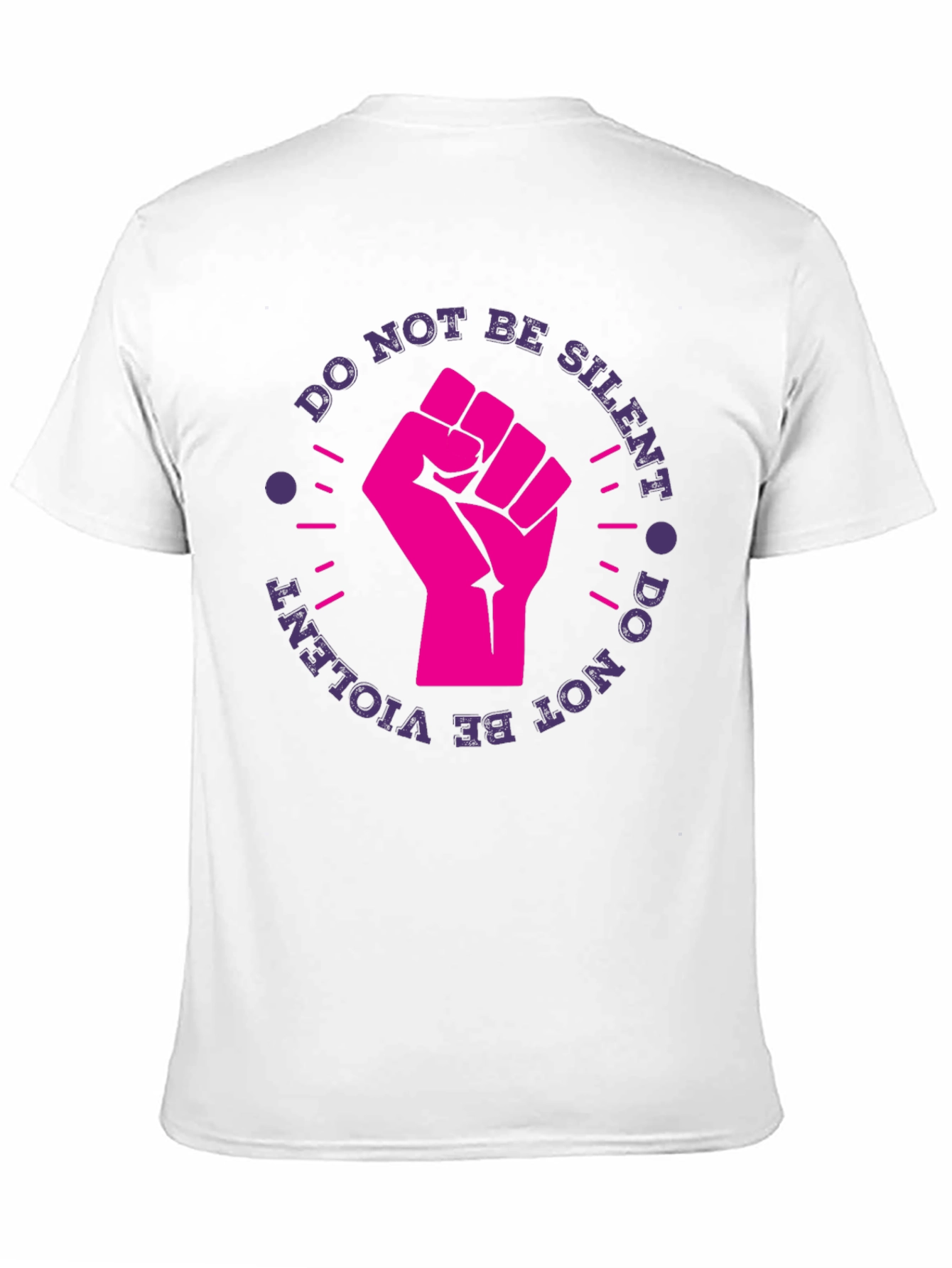 Empowerment Fist Graphic Tee - Do Not Be Silent
