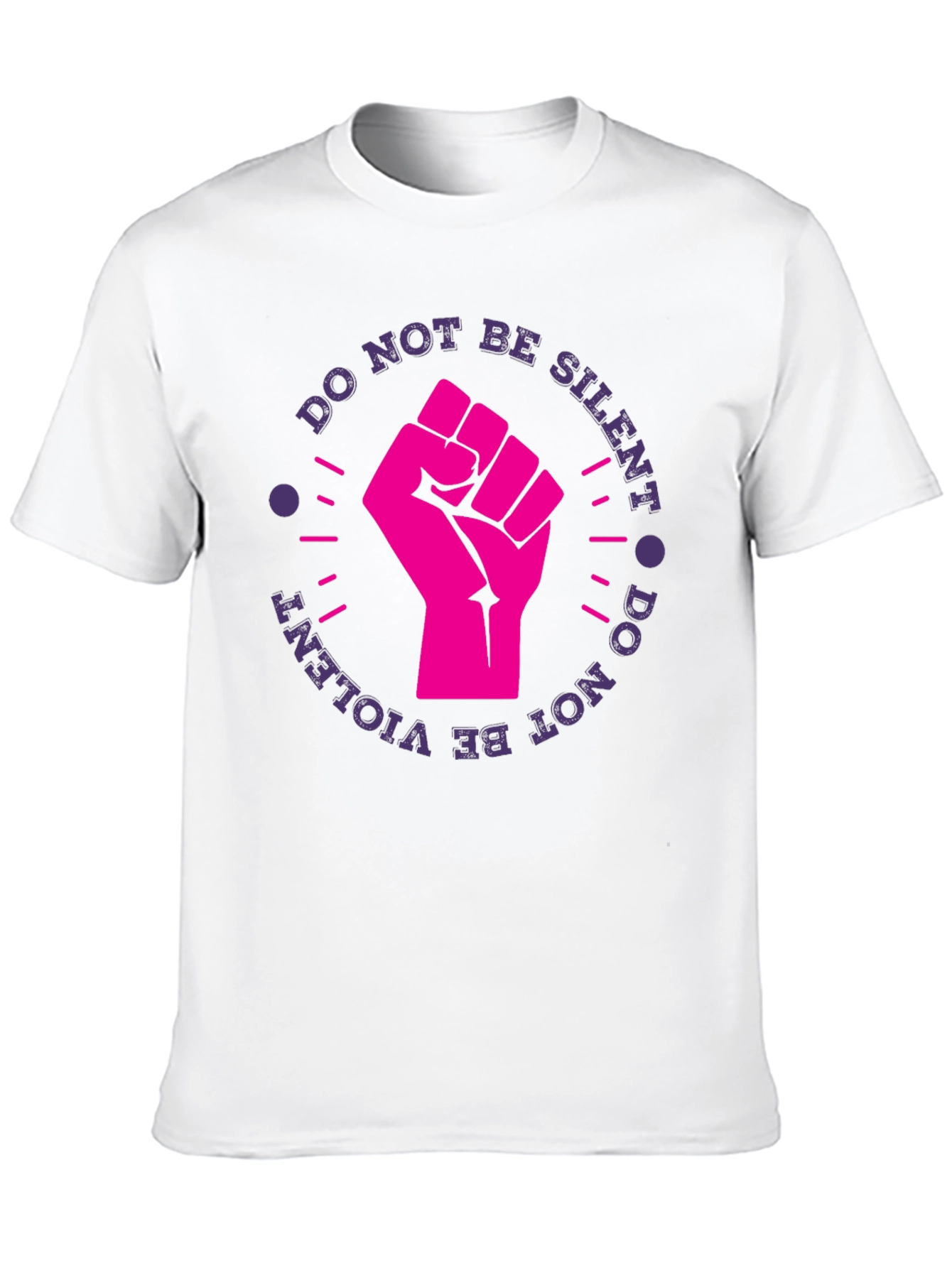 Empowerment Fist Graphic Tee - Do Not Be Silent