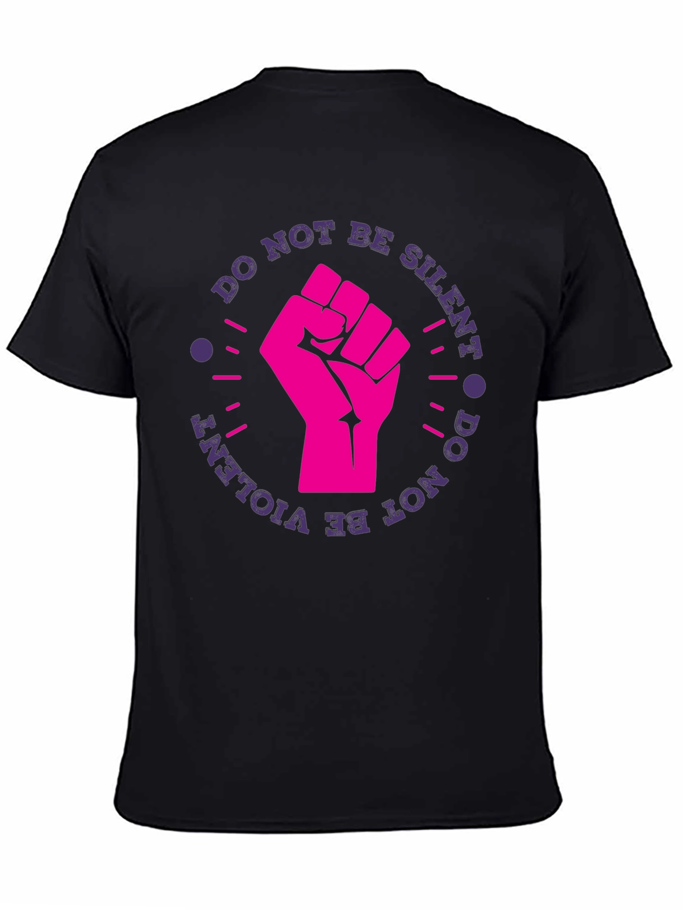 Empowerment Fist Graphic Tee - Do Not Be Silent