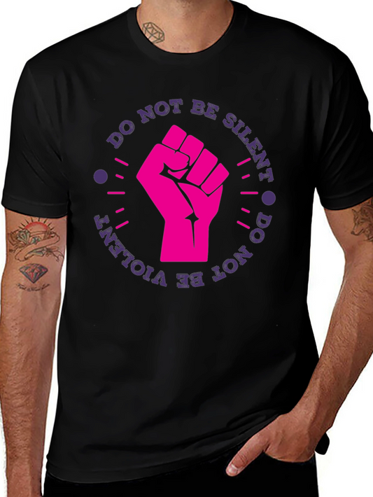 Empowerment Fist Graphic Tee - Do Not Be Silent
