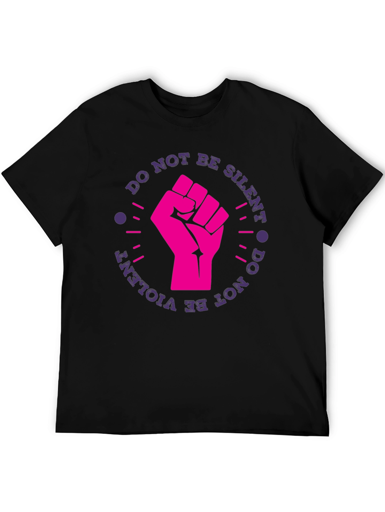 Empowerment Fist Graphic Tee - Do Not Be Silent