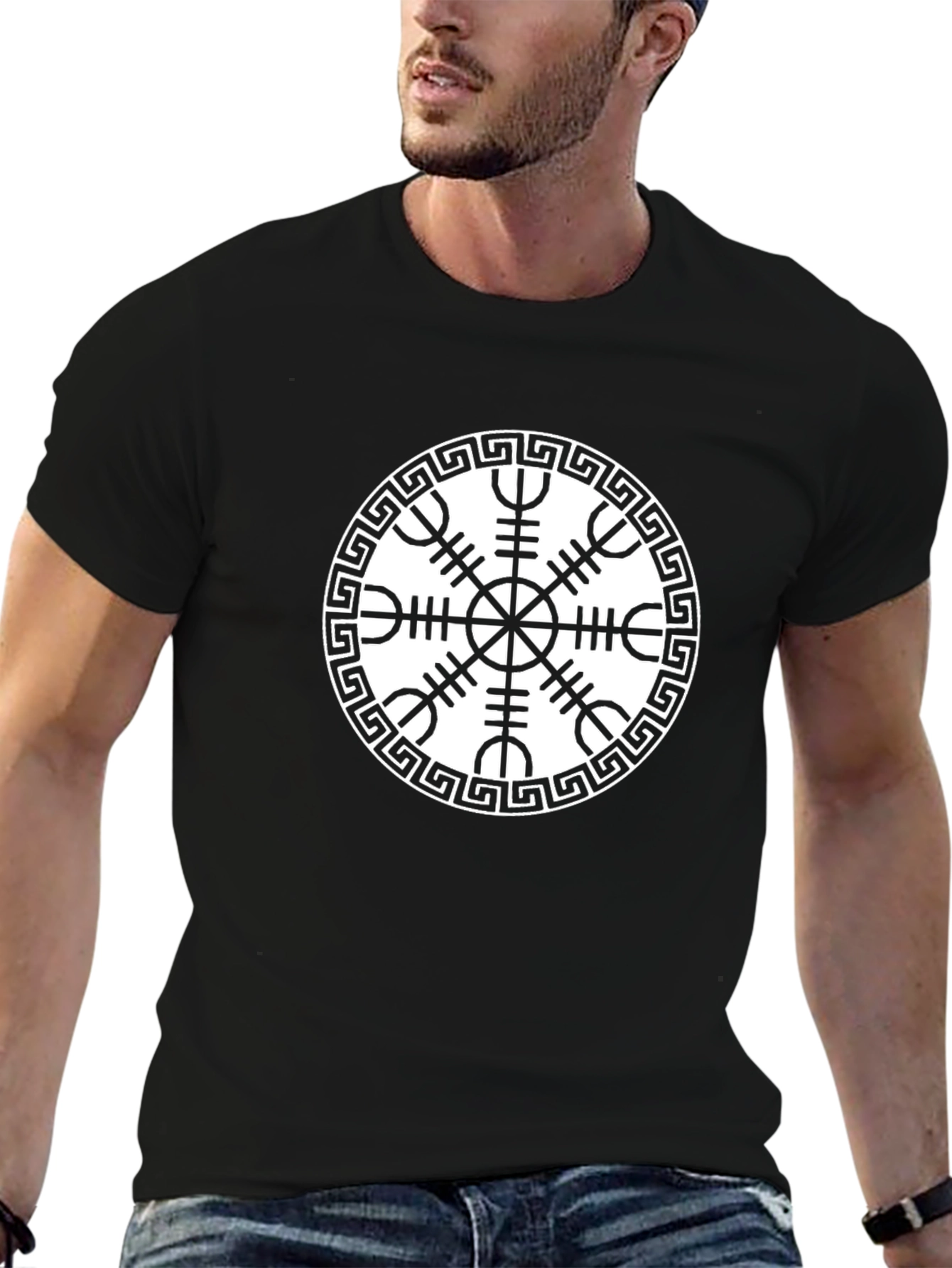 Vegvisir Compass Viking Rune T-Shirt
