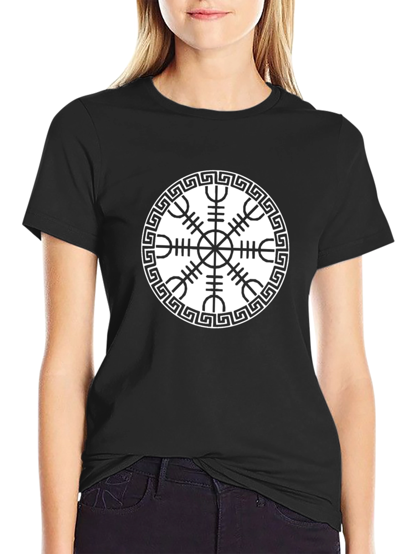Vegvisir Compass Viking Rune T-Shirt