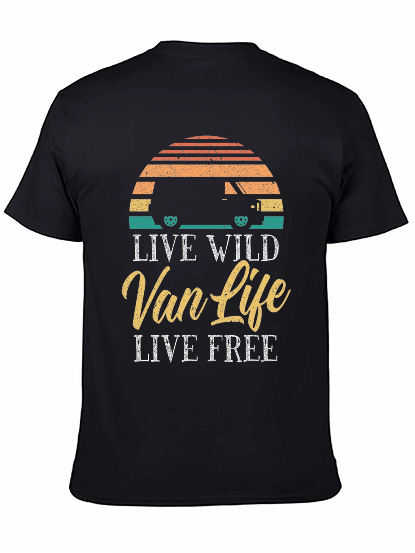 Live Wild Van Life T-Shirt